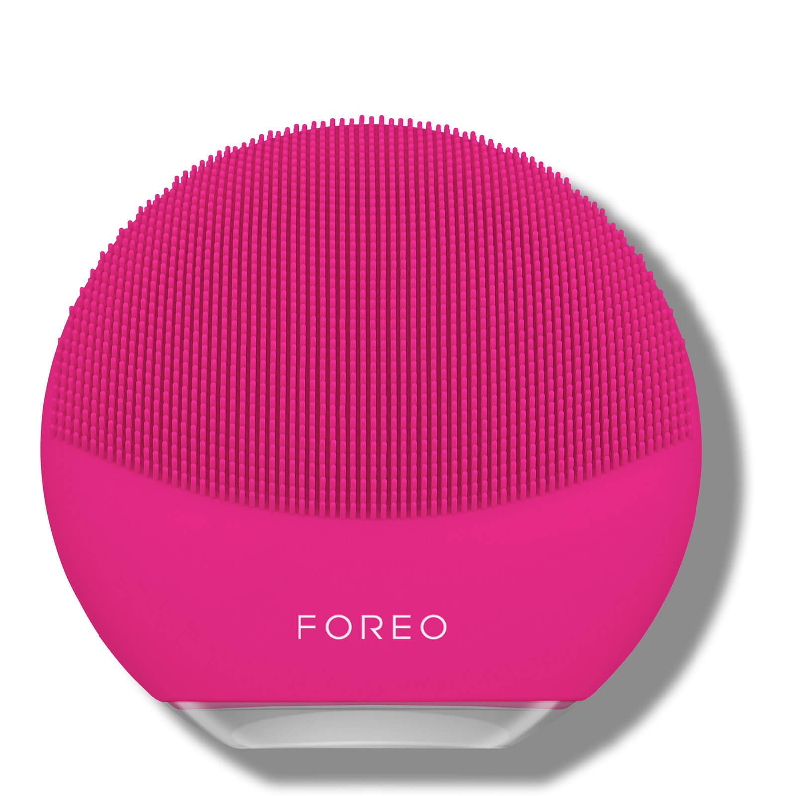 foreo luna mini 3 dual-sided face brush for all skin types (various shades) - fuchsia