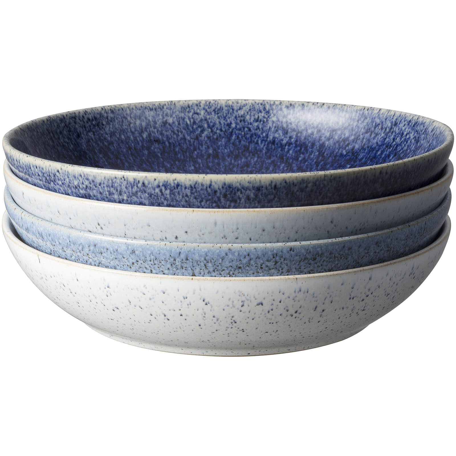 Photos - Other tableware Denby Studio Blue Pasta Bowl - Set of 4 411042044 