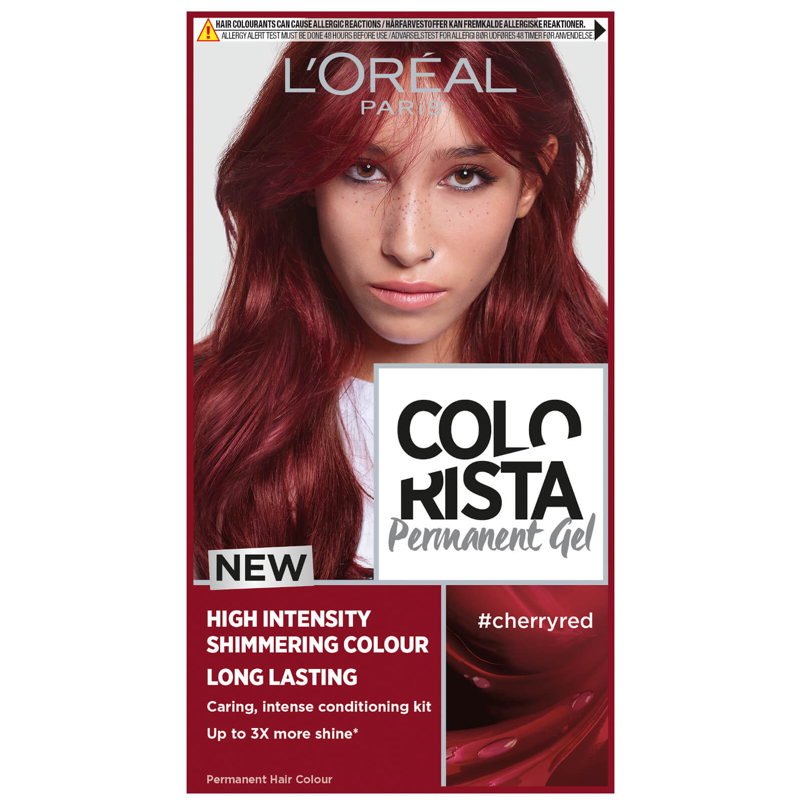 L'Oréal Paris Colorista Permanent Gel Hair Dye (Various Shades) - 4 Cherry Red