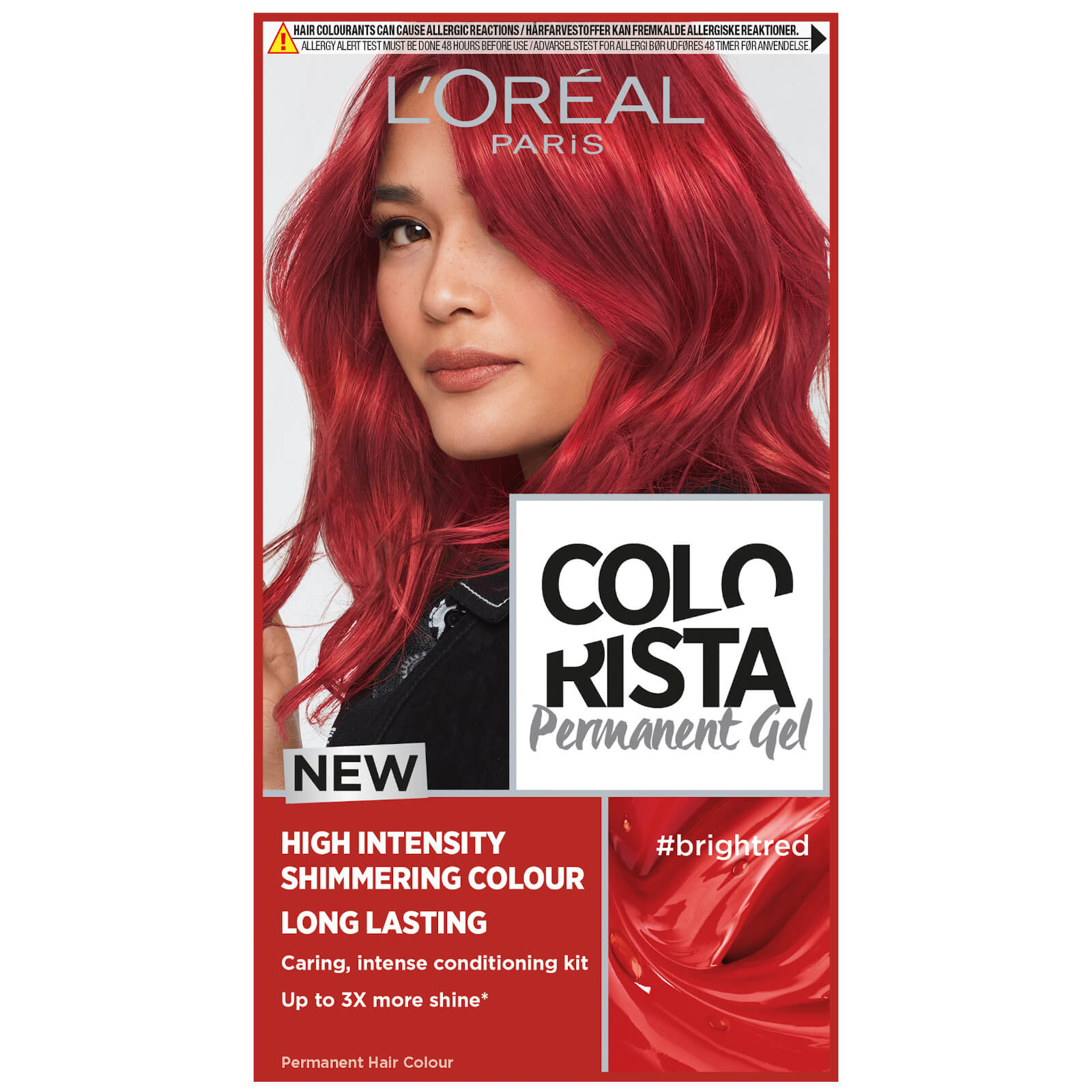 L'Oréal Paris Colorista Permanent Gel Hair Dye (Various Shades) - 6 Bright Red
