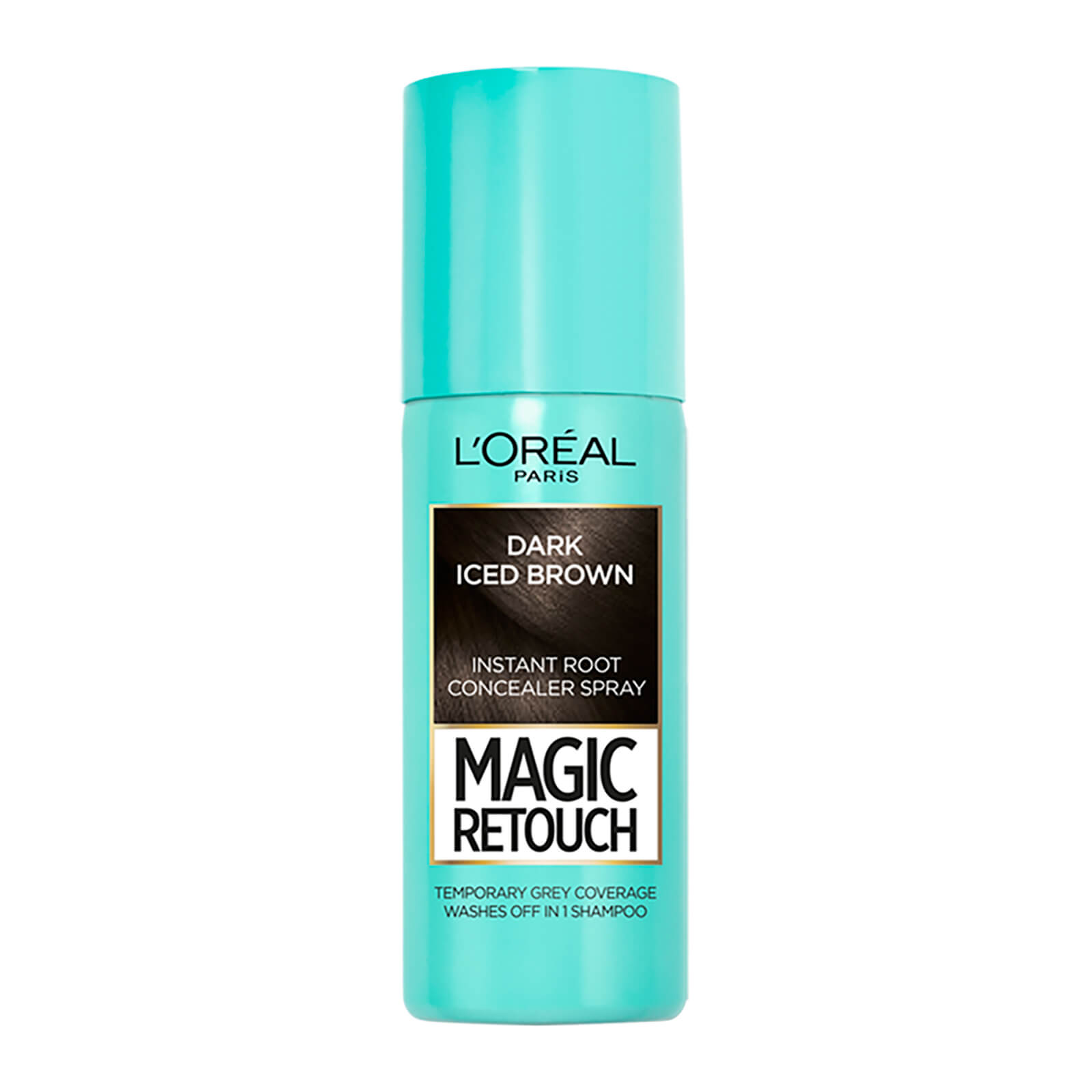 L’Oréal Paris Magic Retouch Temporary Instant Root Concealer Spray 75ml (Various Shades) - Dark Iced Brown