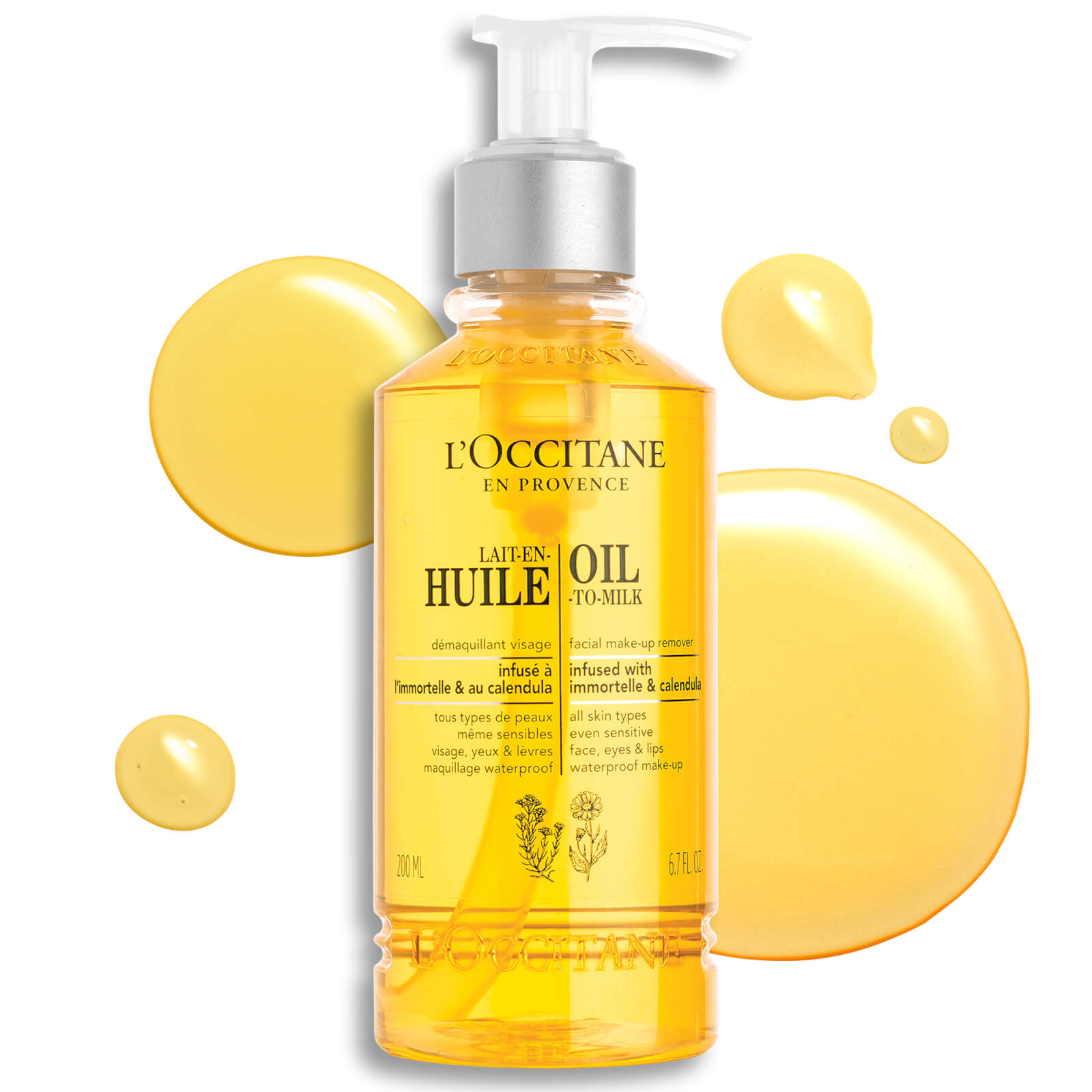 L'Occitane Cleansing Oil-to-Milk 200ml