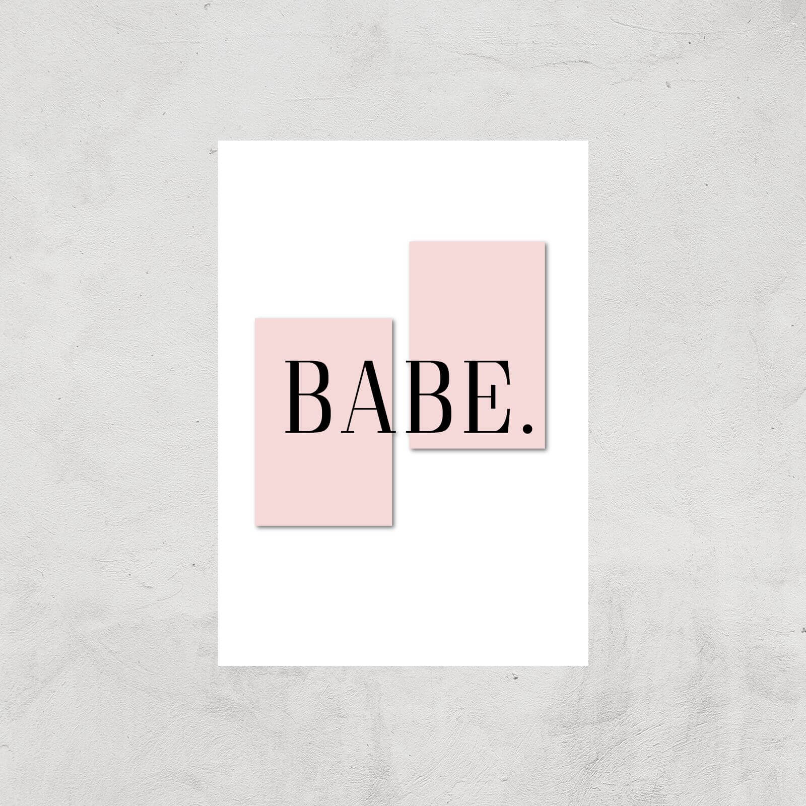 Babe Art Print - A4 - Print Only