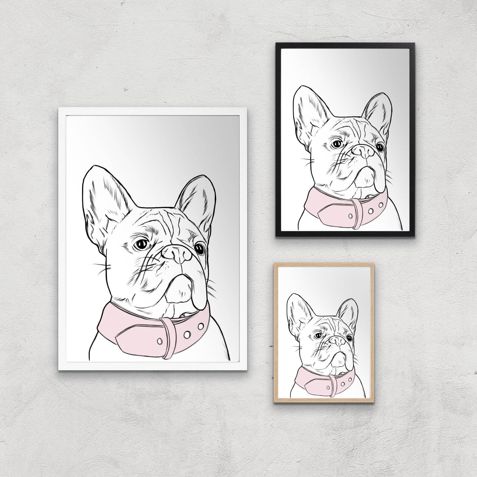 Frenchie Art Print - A4 - Print Only