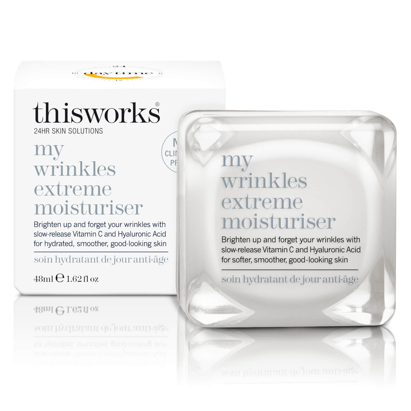 

this works My Wrinkles Extreme Moisturiser