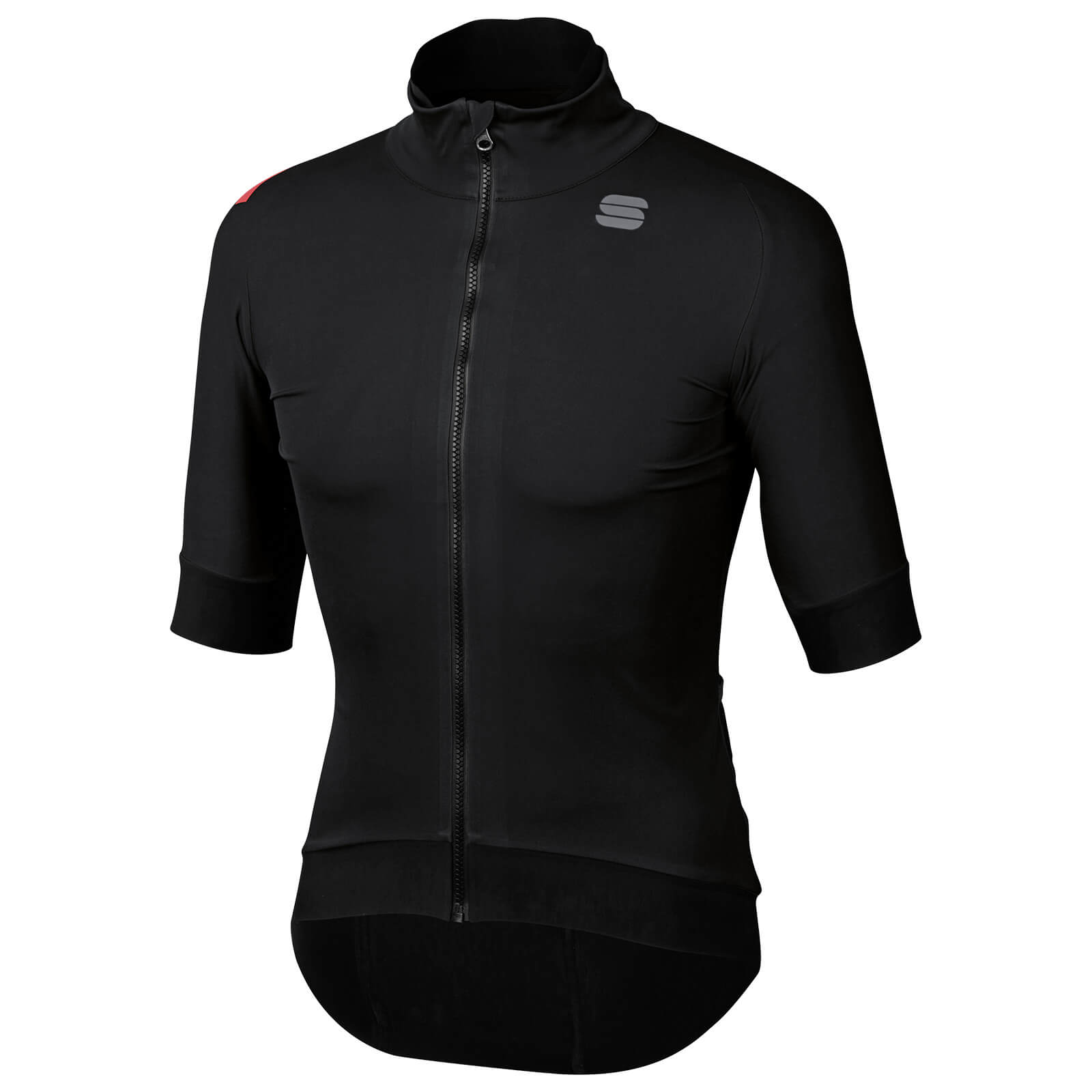 Sportful Fiandre Pro Jacket Short Sleeve - S - Black