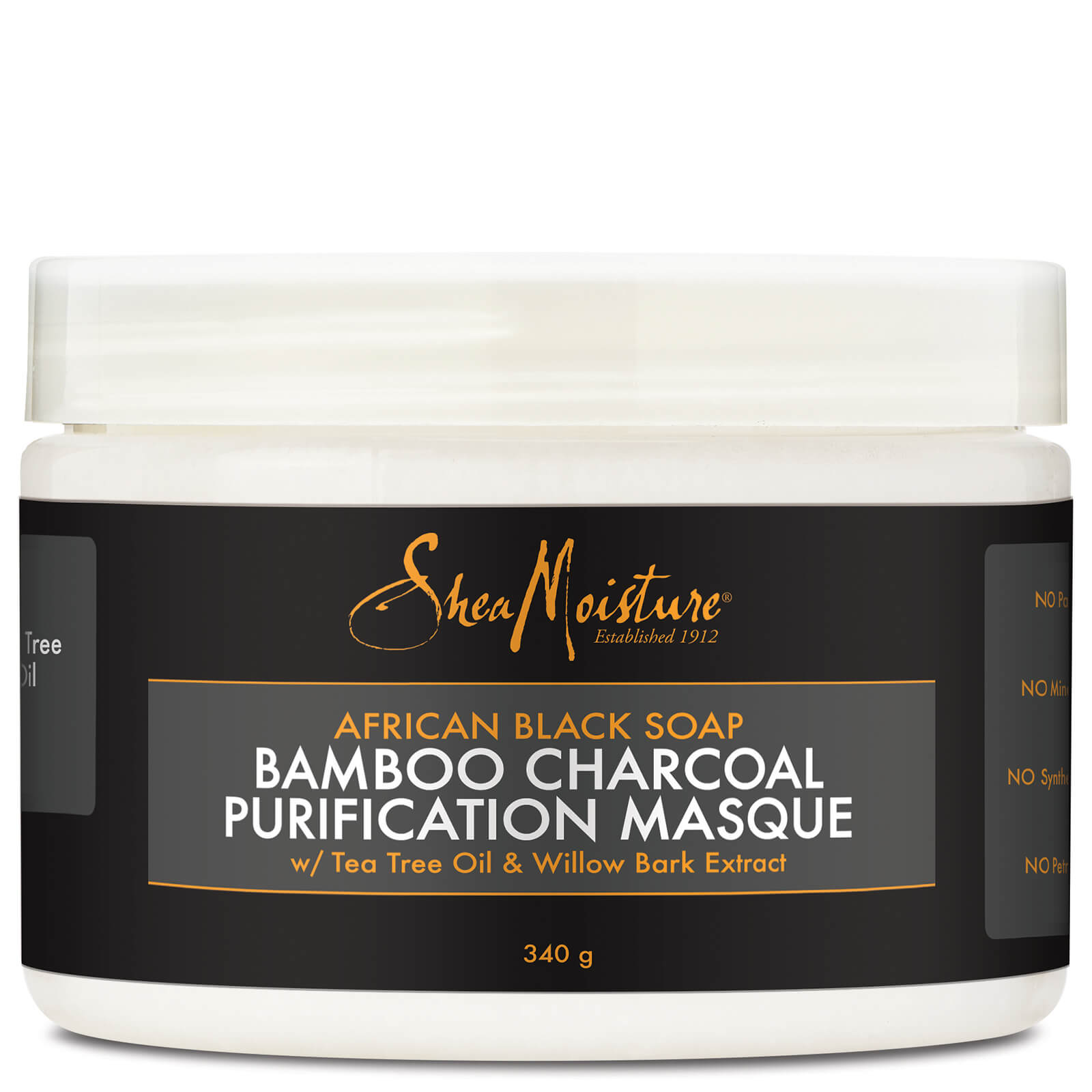 Shea Moisture African Black Soap Bamboo Charcoal Masque 354ml Exclusive