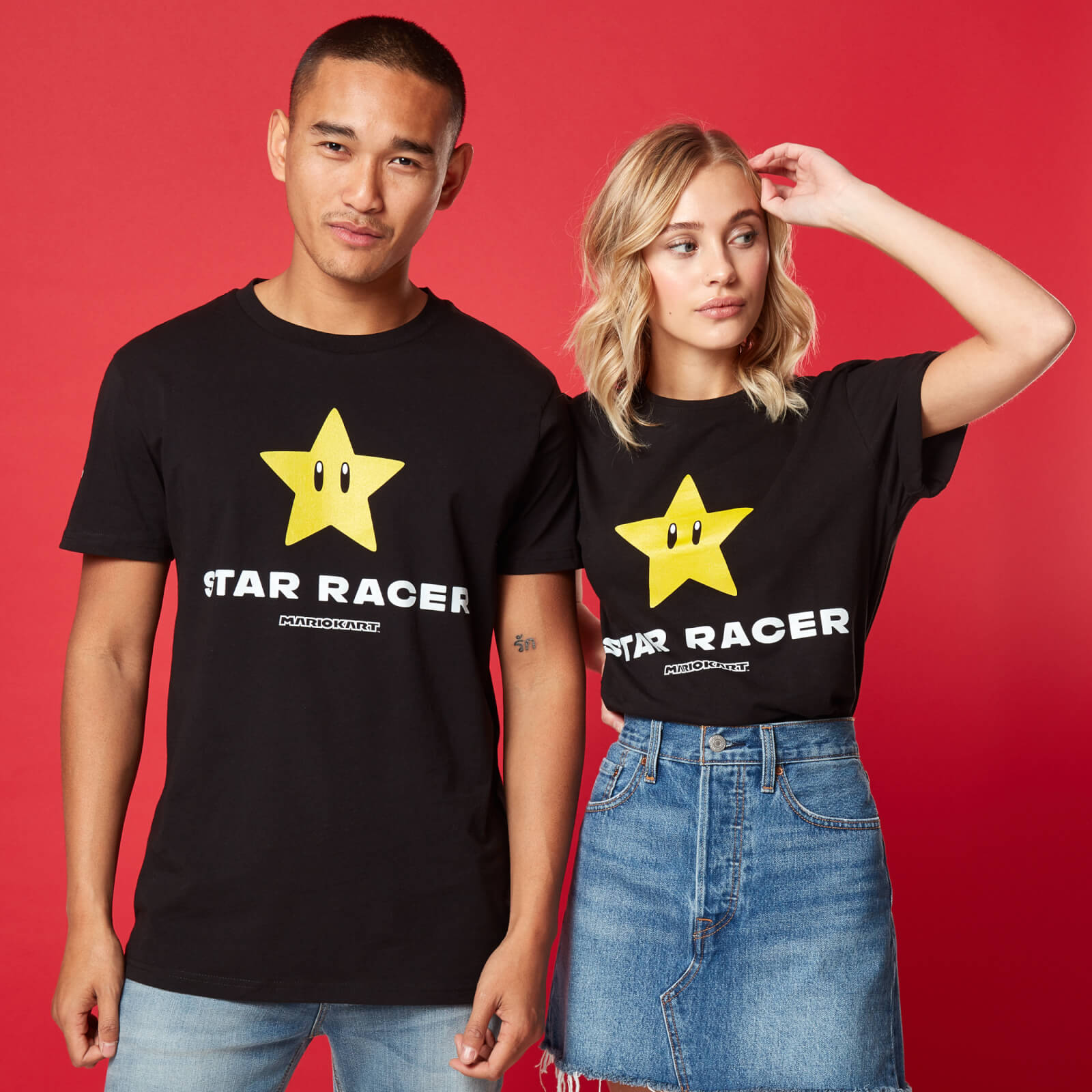 

T-shirt Unisexe Star Racer - Noir - M - Noir