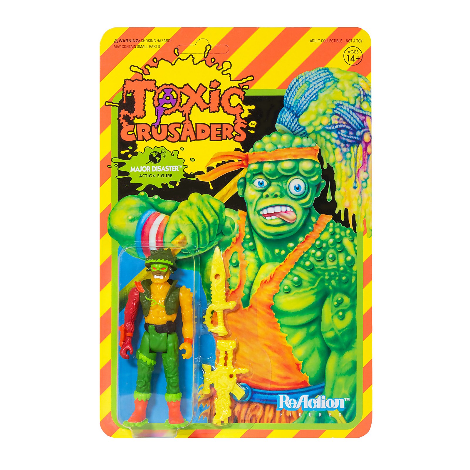 Super7 Toxic Crusaders ReAction Figure - Major Disaster