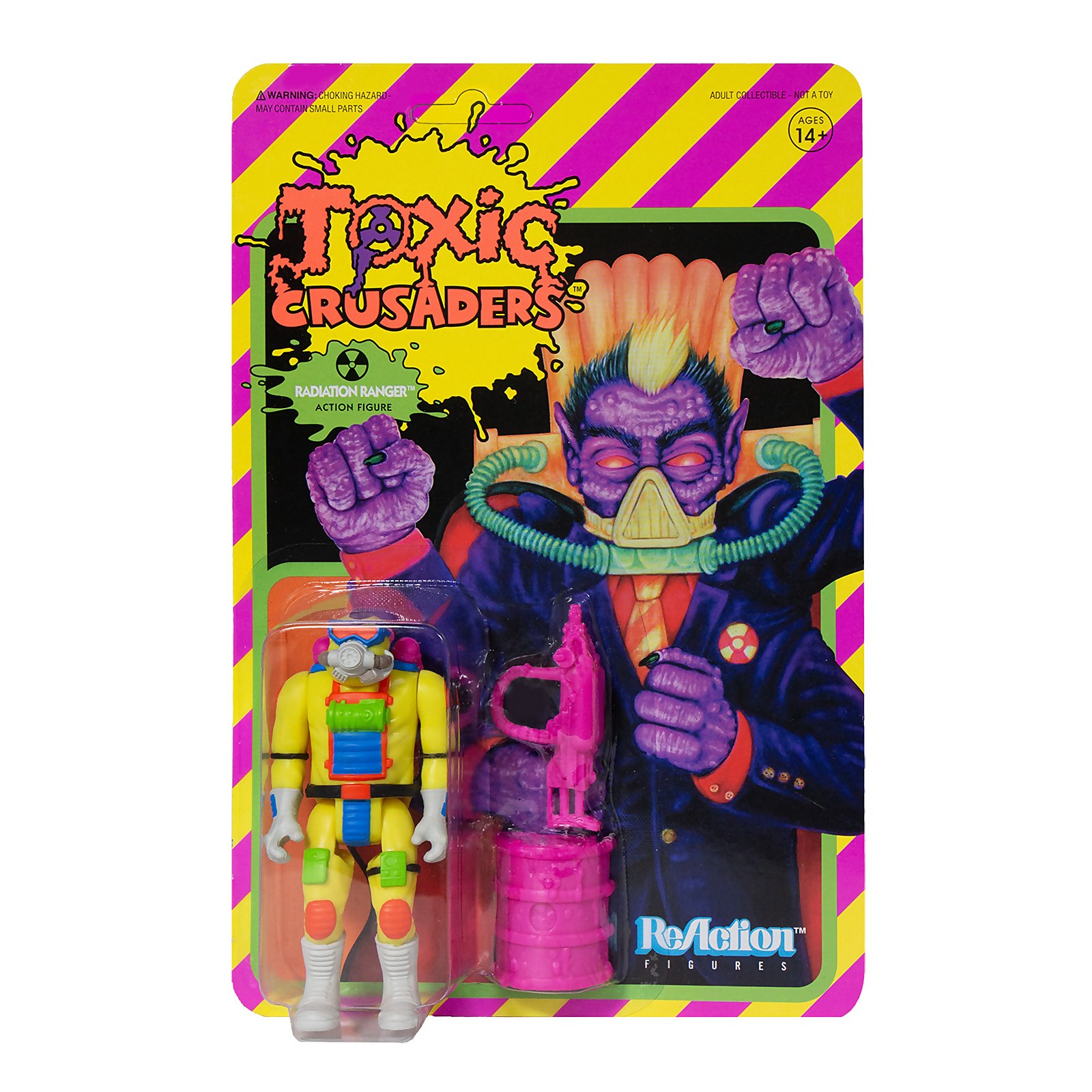 Super7 Toxic Crusaders ReAction Figure - Radiation Ranger
