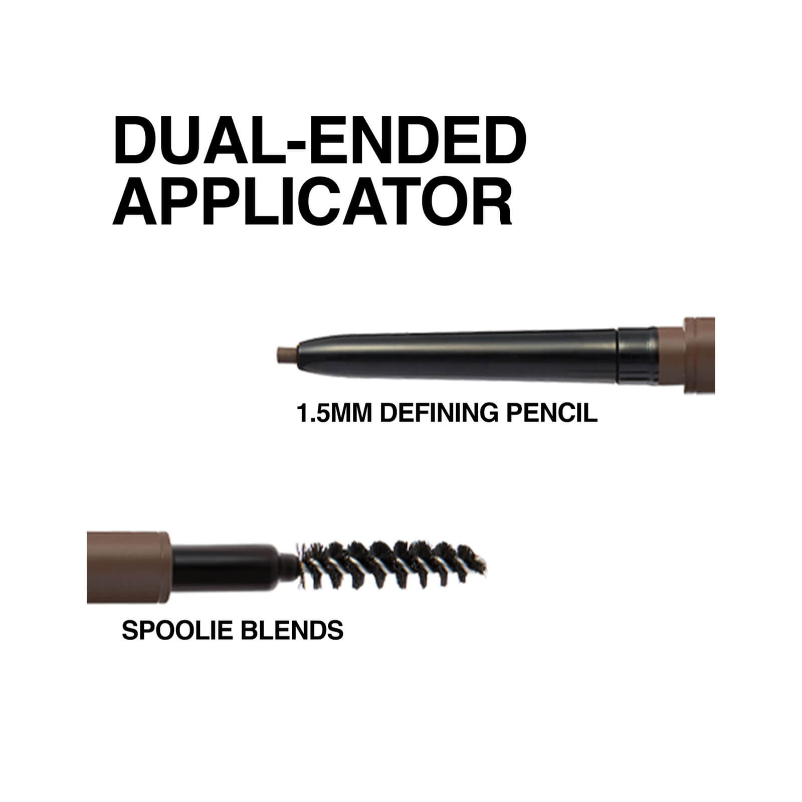 Thumbnail - Maybelline Brow Ultra Slim Eyebrow Pencil 1ml (Various Shades) - 05 Deep Brown