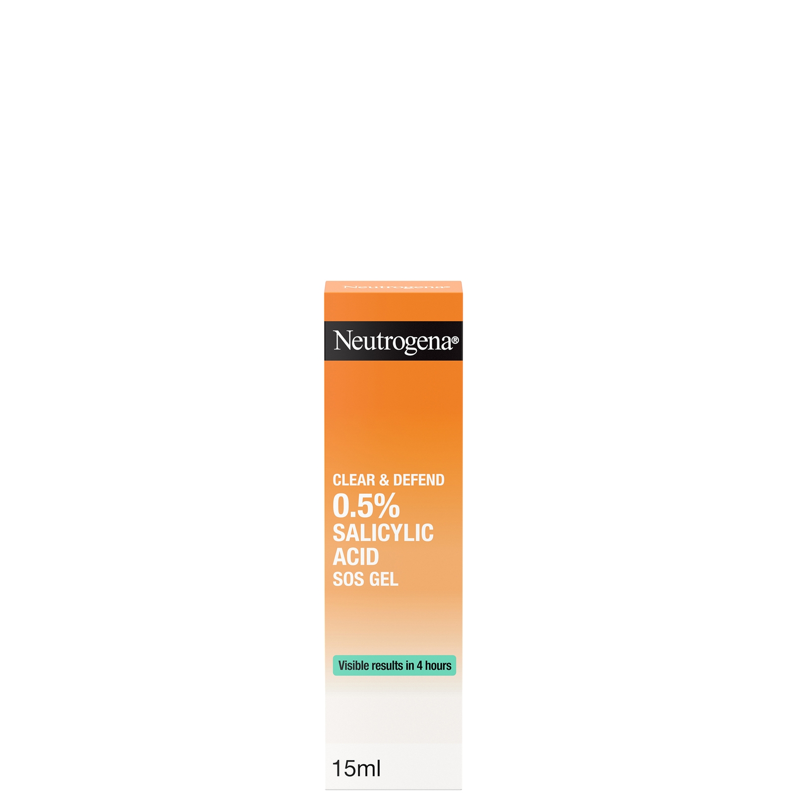 

Neutrogena Clear and Defend 0.5% Salicylic Acid SOS Gel 15ml