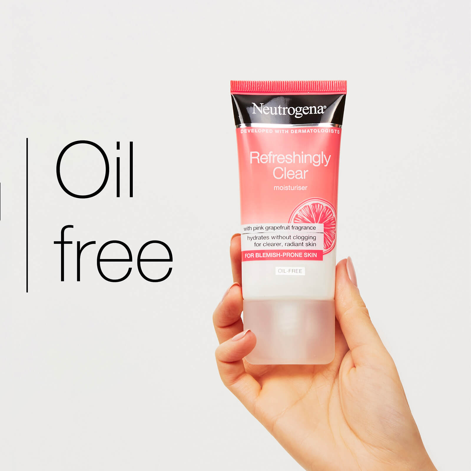 Neutrogena Refreshingly Clear Oil-free Moisturiser 50ml Cosmetics & Skincare