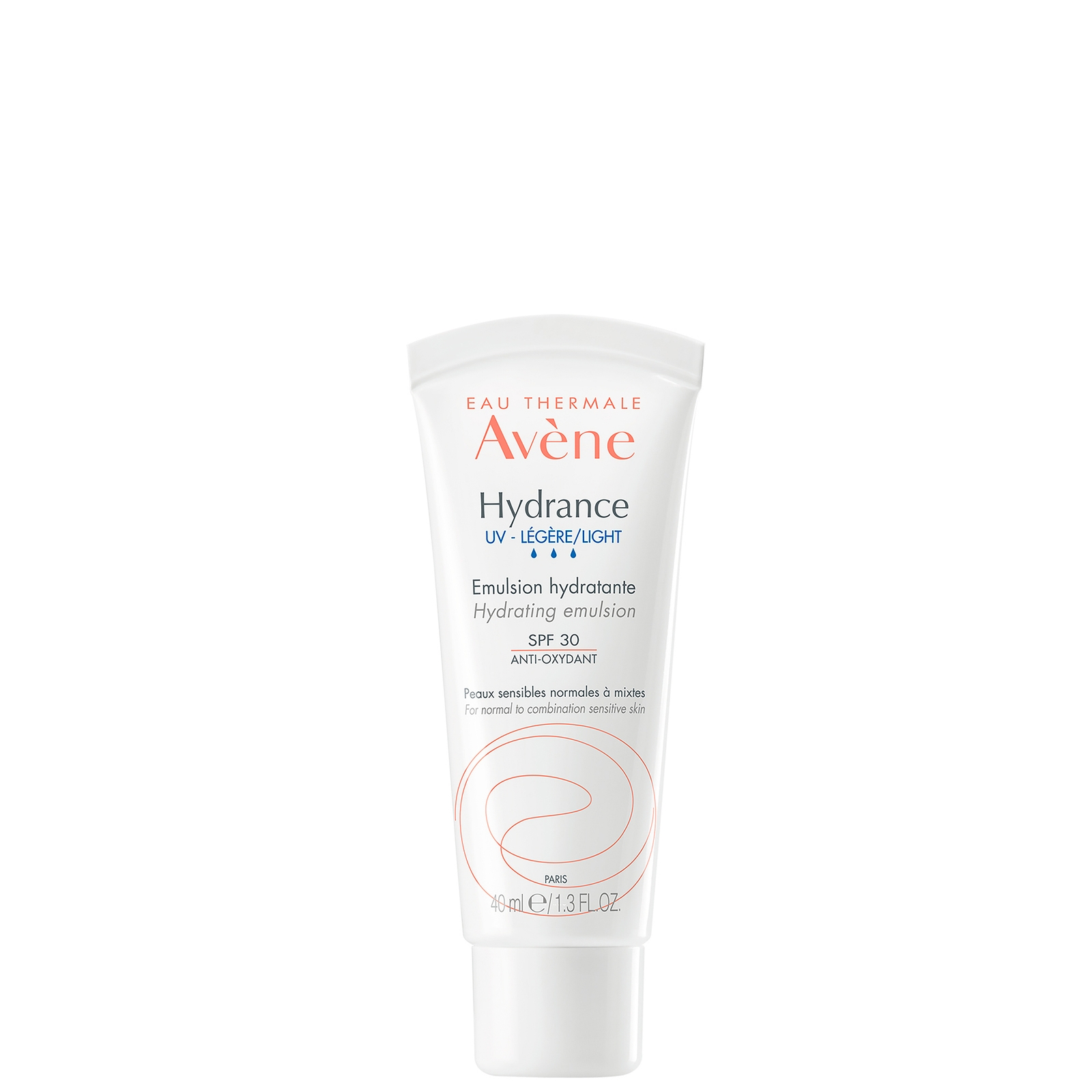 Avene Hydrance Light-UV Hydrating Emulsion SPF 30 Moisturiser for Dehydrated Skin 40ml