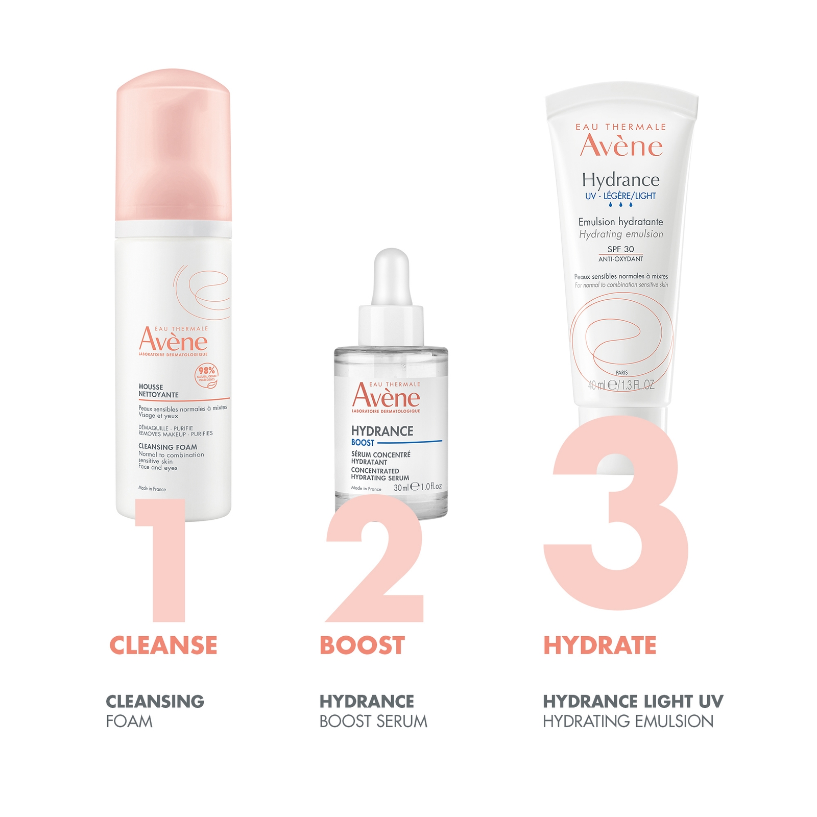 Thumbnail - Avene Hydrance UV-leicht Feuchtigkeitsemulsion SPF 30