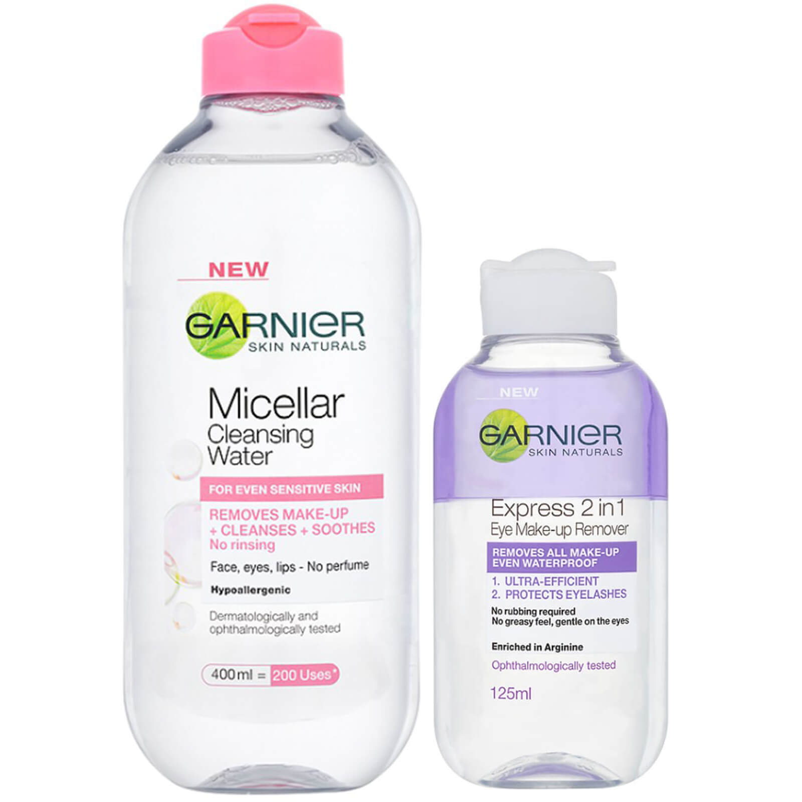 Garnier Micellar Water and Makeup Remover for Sensitive Skin Kit Exclusive