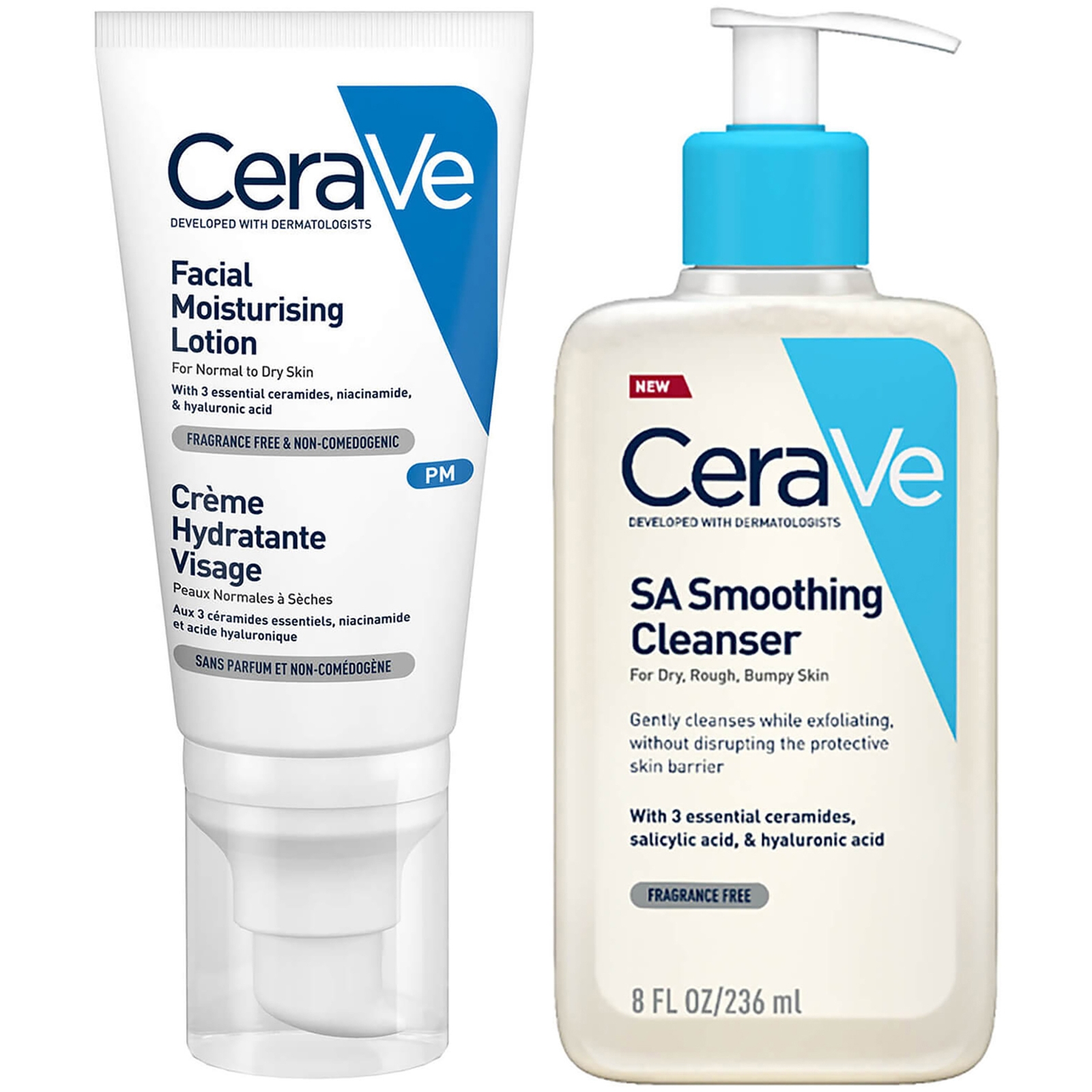 

CeraVe Smoothing Skin Night Time Bundle
