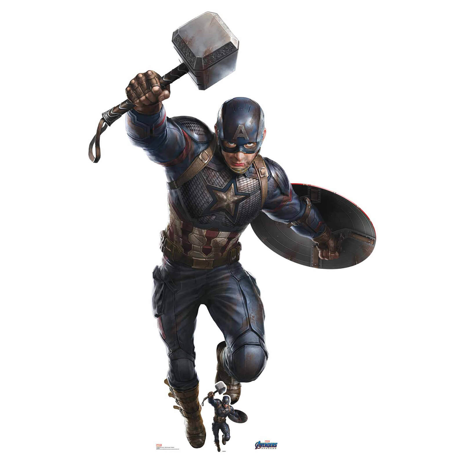 Marvel Captain America Mjolnir Mega Cardboard Cut-Out