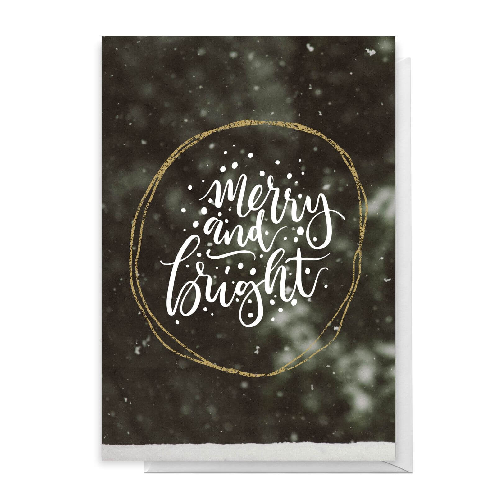 Merry And Bright Greetings Card - Standard Card