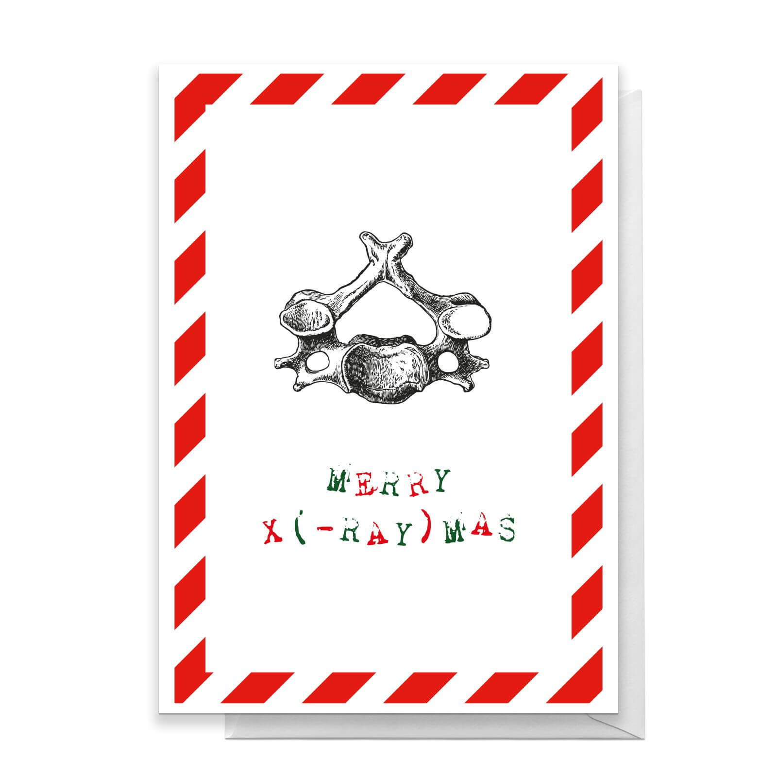 Merry X(-Ray)mas Hips Greetings Card - Standard Card
