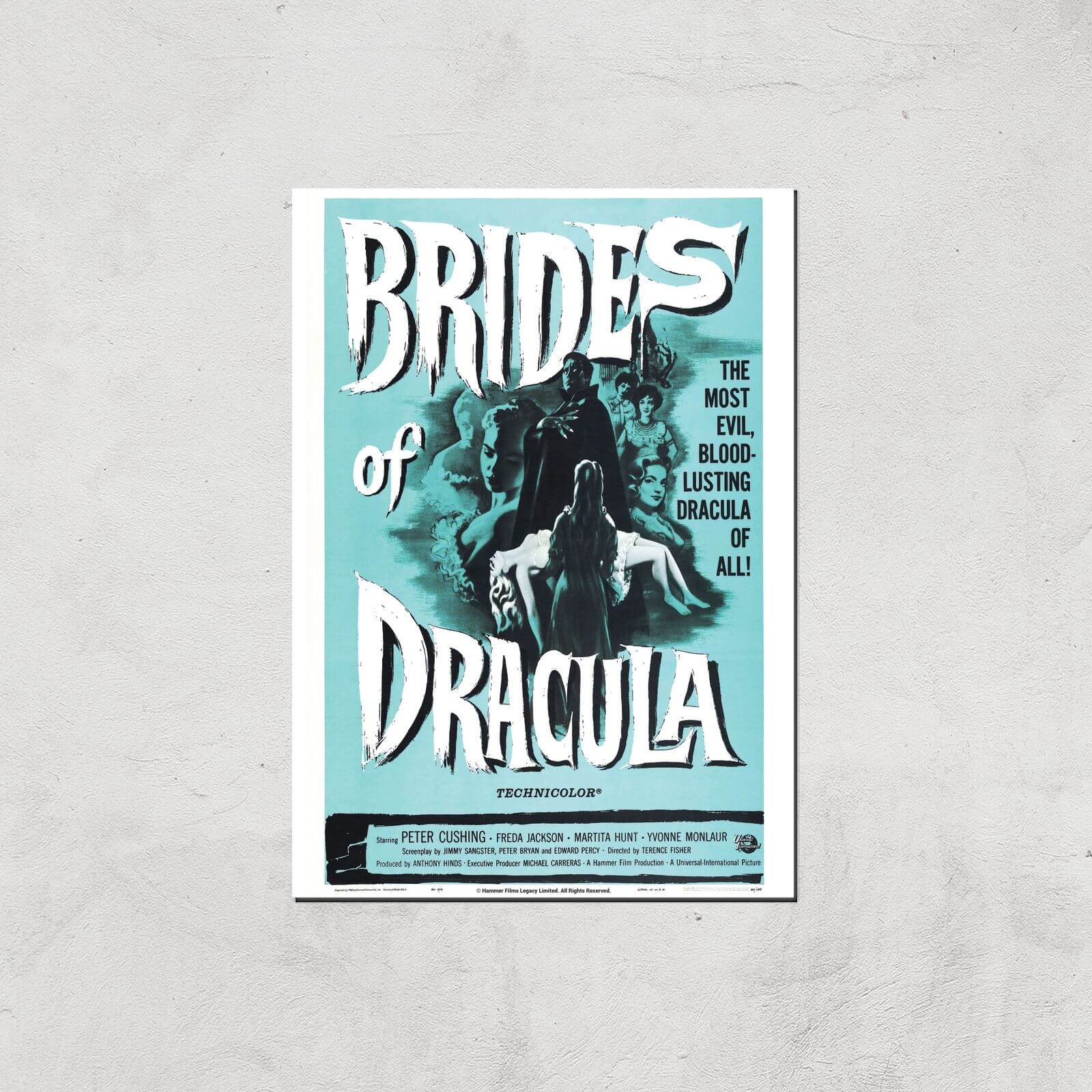 Brides Of Dracula Giclee Art Print - A3 - Print Only