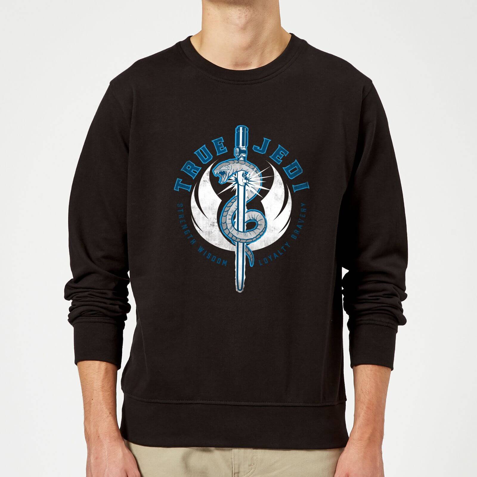 

Felpa Star Wars L'Ascesa di Skywalker True Jedi Black- Nero - L