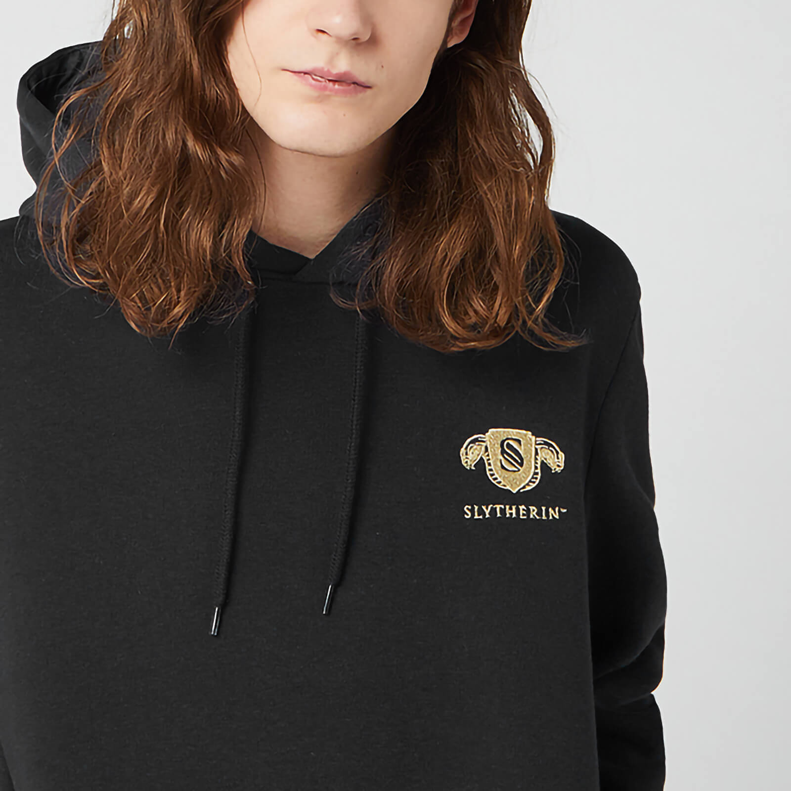 

Sweat à capuche Unisexe Harry Potter Slytherin Brodé - Noir - L