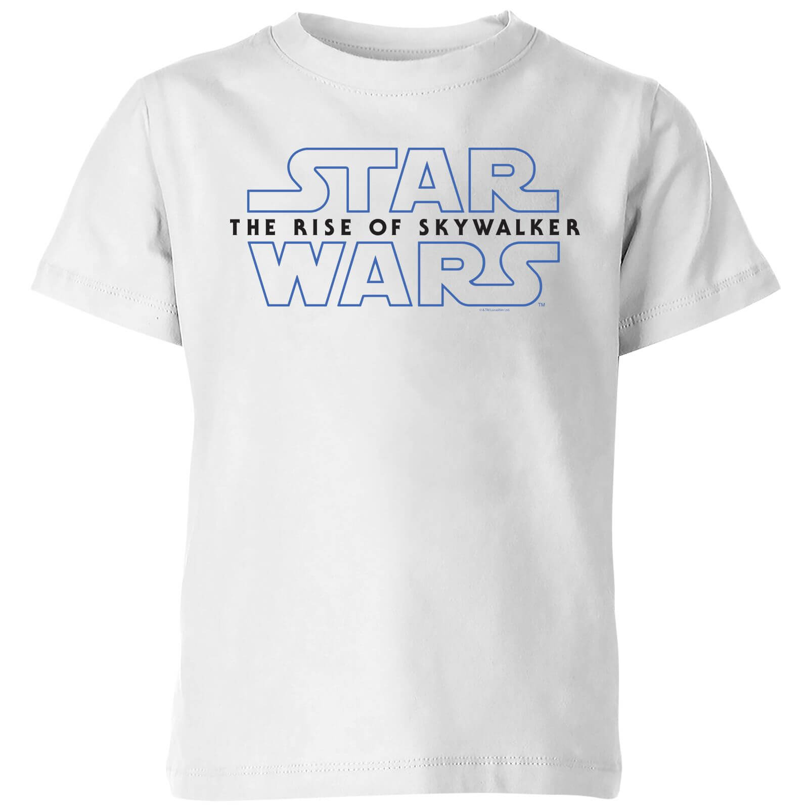 Star Wars The Rise Of Skywalker Logo Kids' T-Shirt - White - 3-4 Years