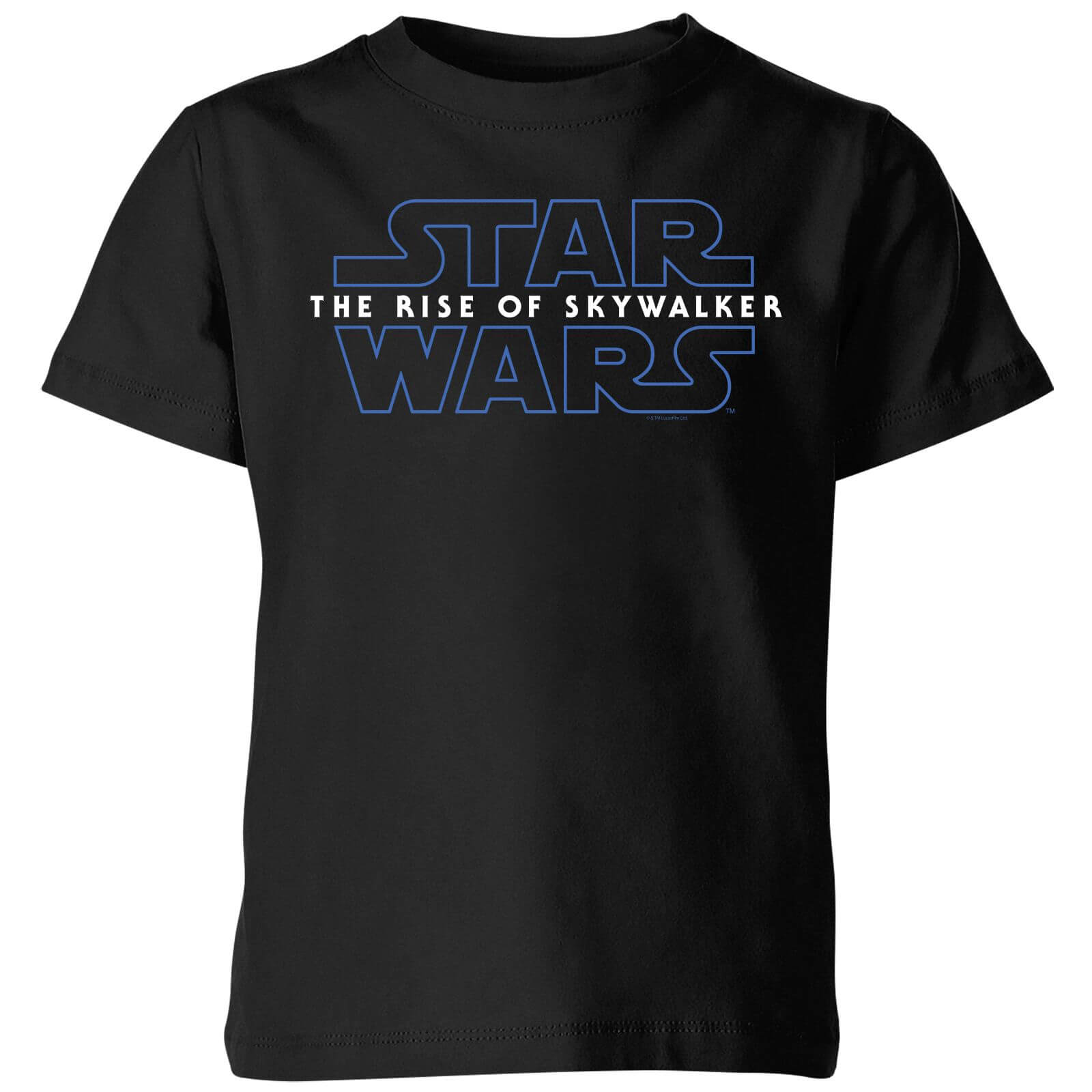 Star Wars The Rise Of Skywalker Logo Kids‘ T-Shirt – Black – 3-4 Jahre