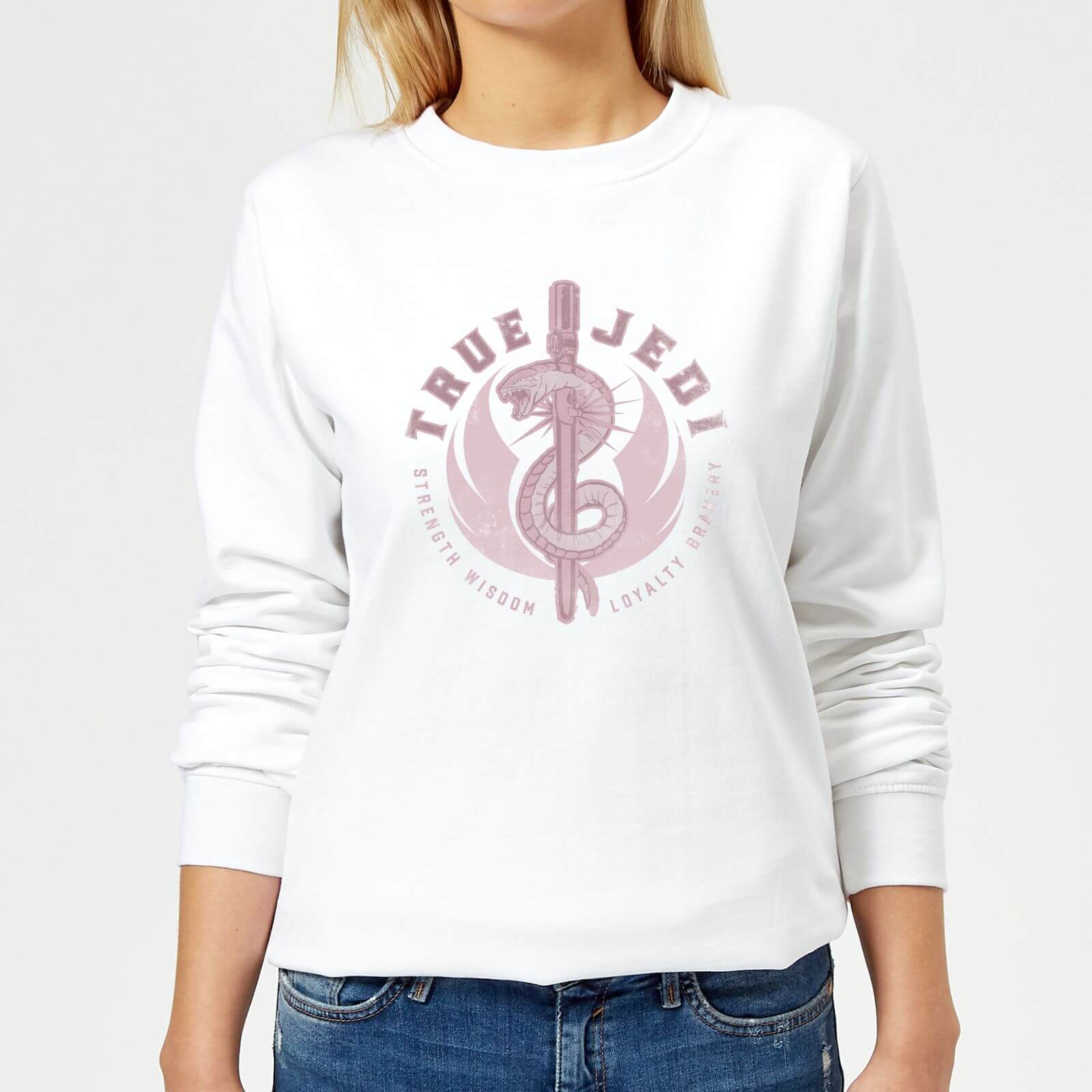 

Felpa Star Wars L'Ascesa di Skywalker True Jedi White - Bianco - Donna - M