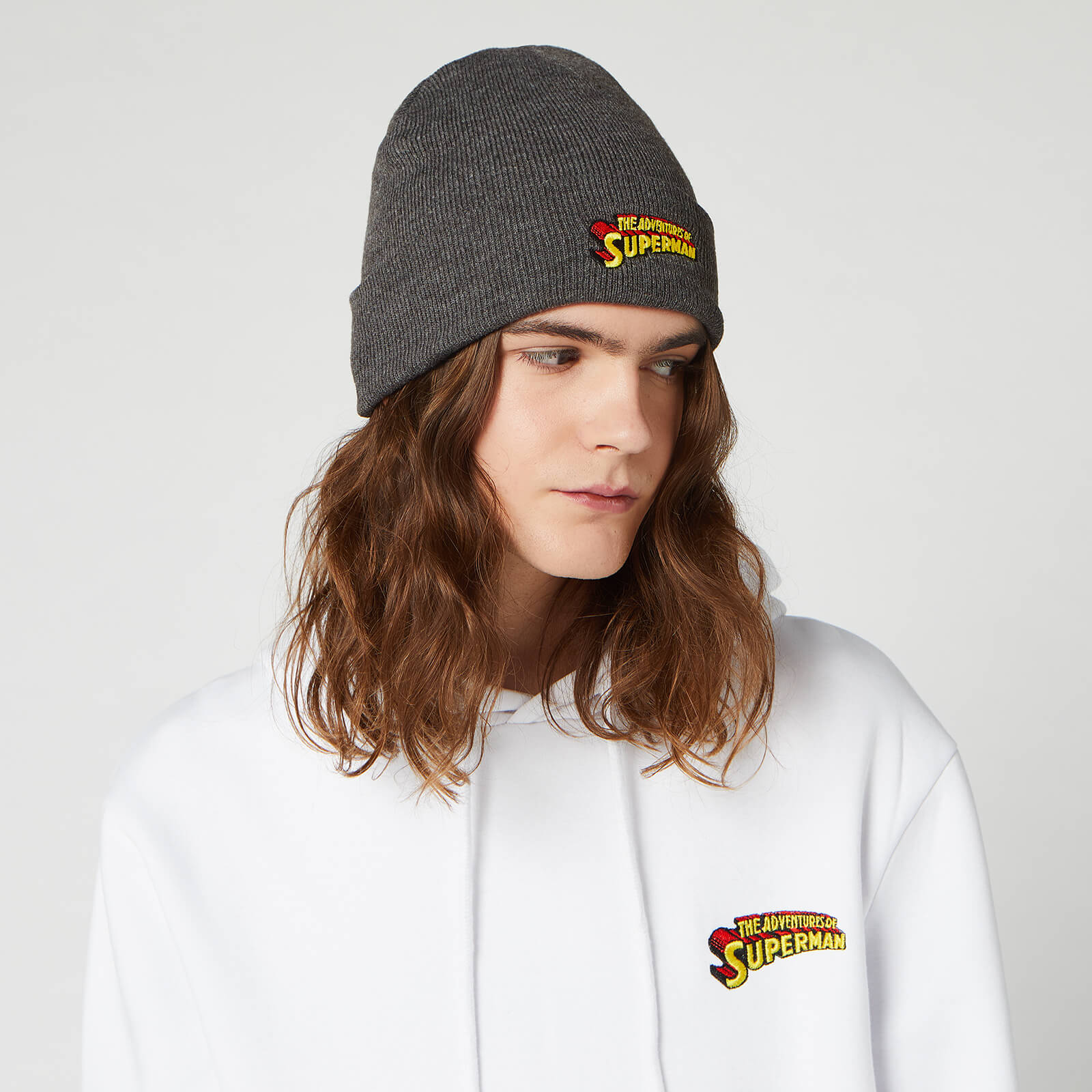 

Cappello Ricamato DC Superman - Grigio Scuro