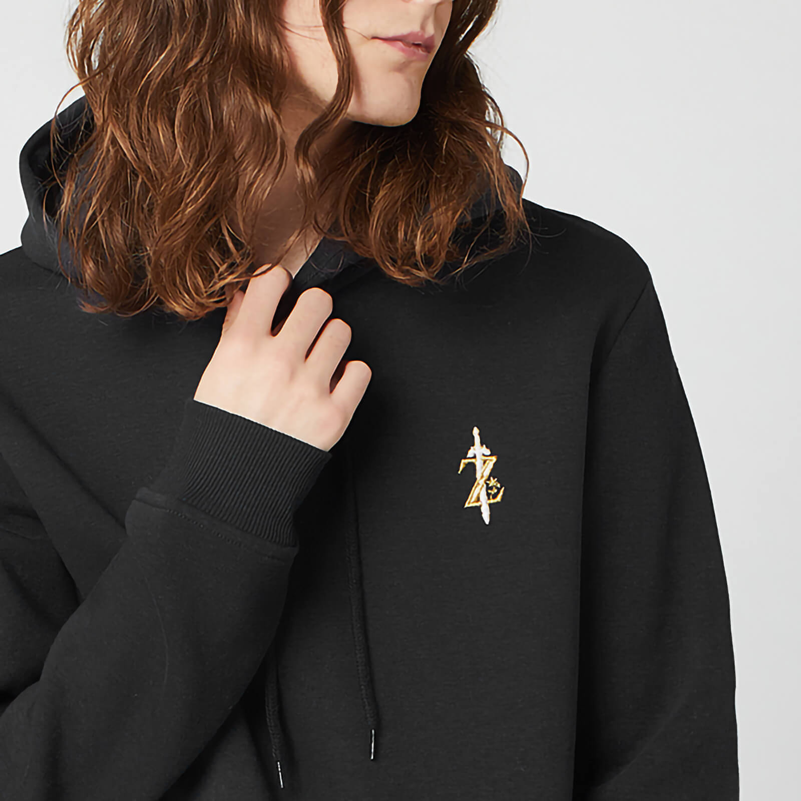 

Sweat à capuche Unisexe Nintendo Zelda Brodé - Noir - L
