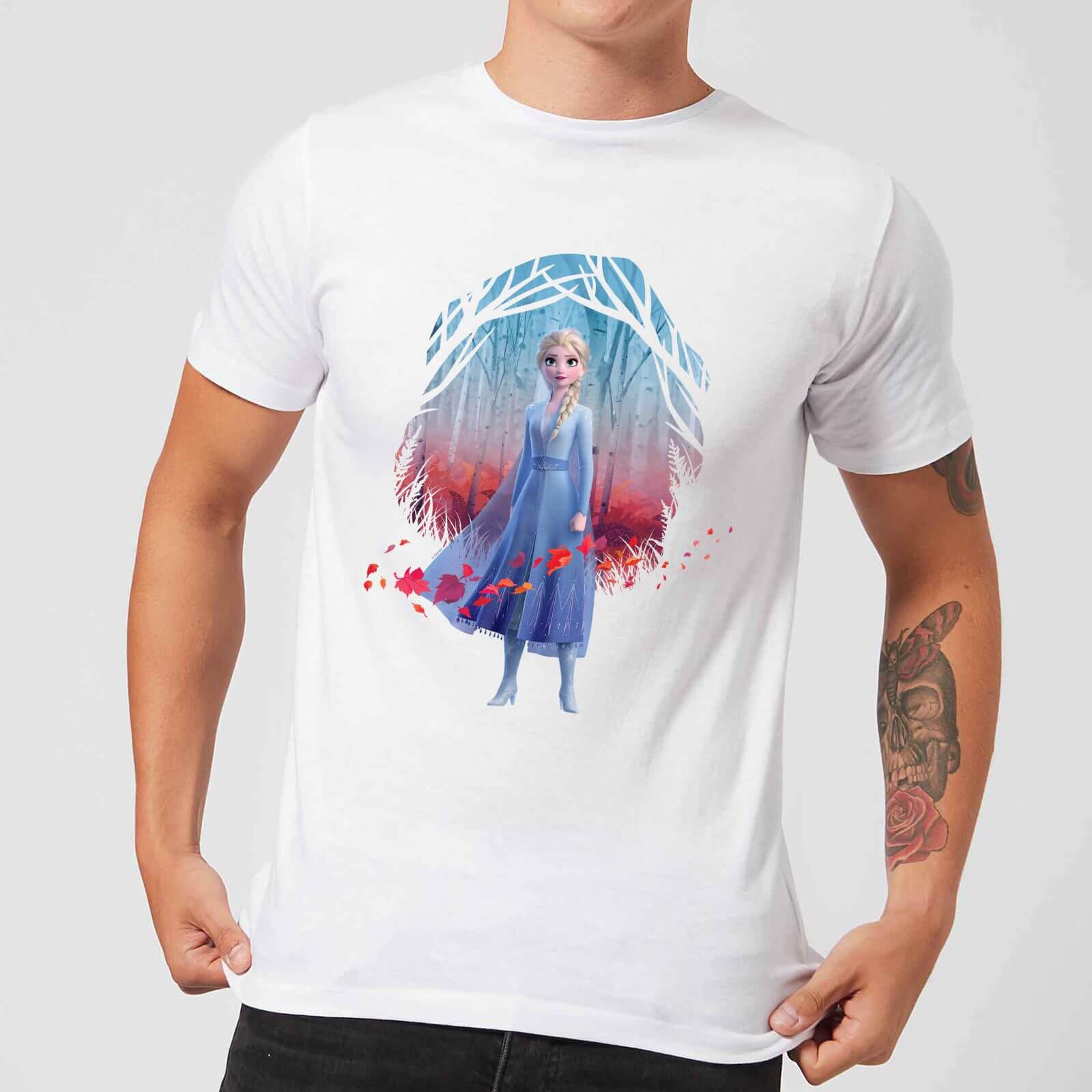 Frozen 2 Find The Way Colour Men's T-Shirt - White - S