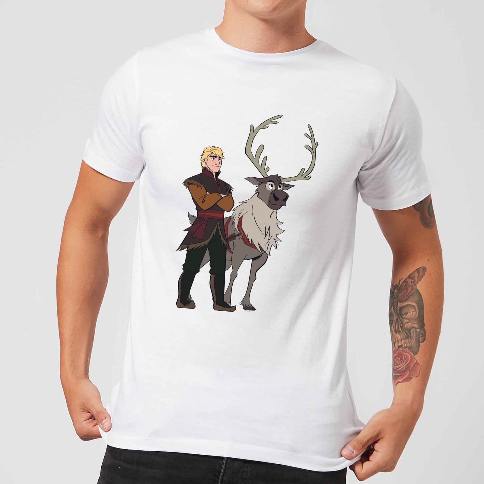 

Frozen 2 Sven And Kristoff Men's T-Shirt - White - M