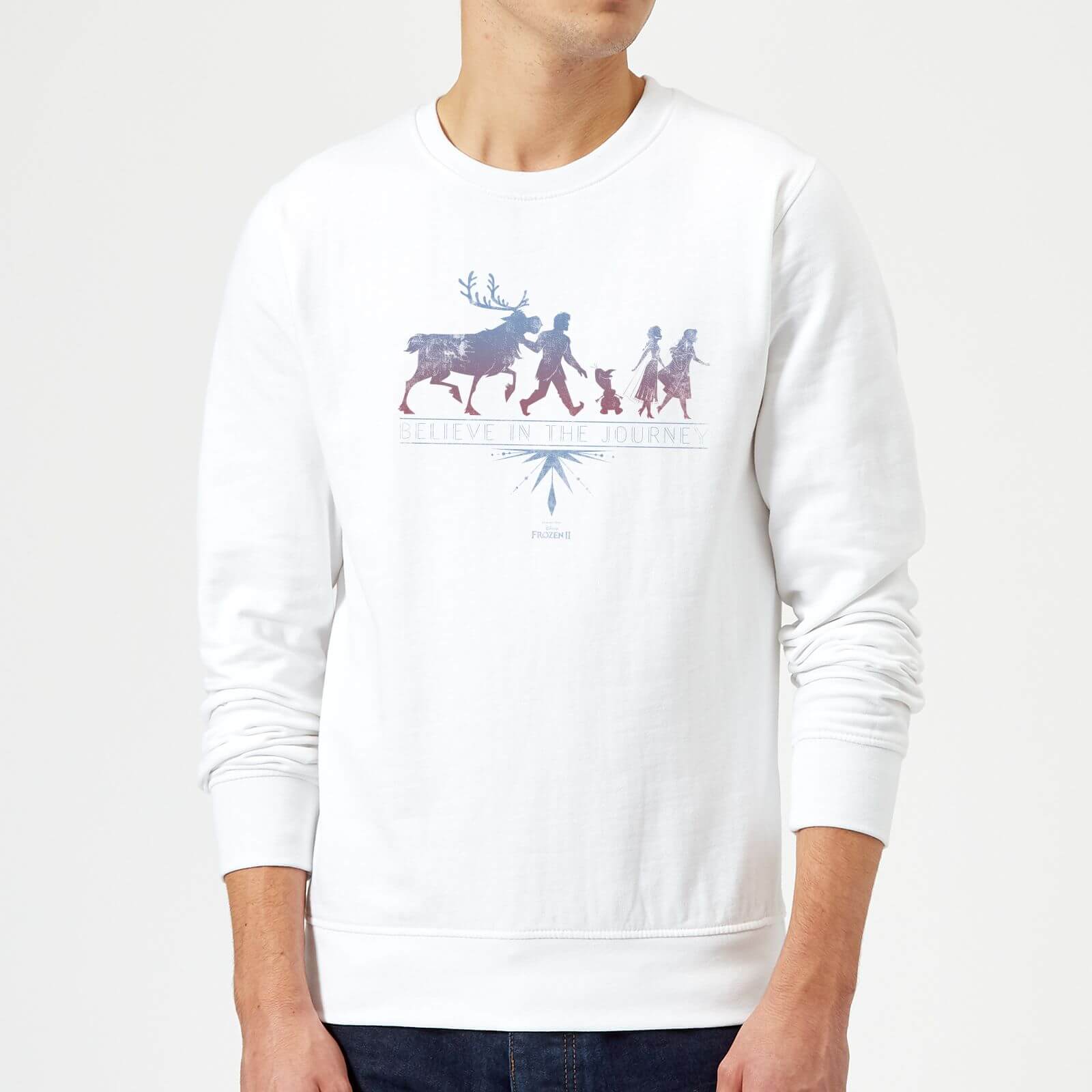 

Frozen 2 Believe In The Journey Sweatshirt - White - XXL