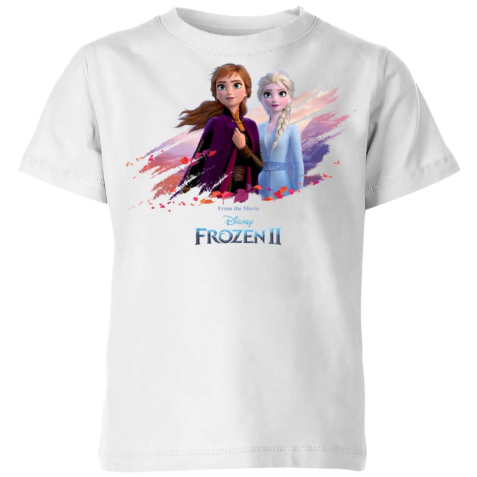 Frozen 2 Nature Is Beautiful Kids' T-Shirt - White - 3-4 Years