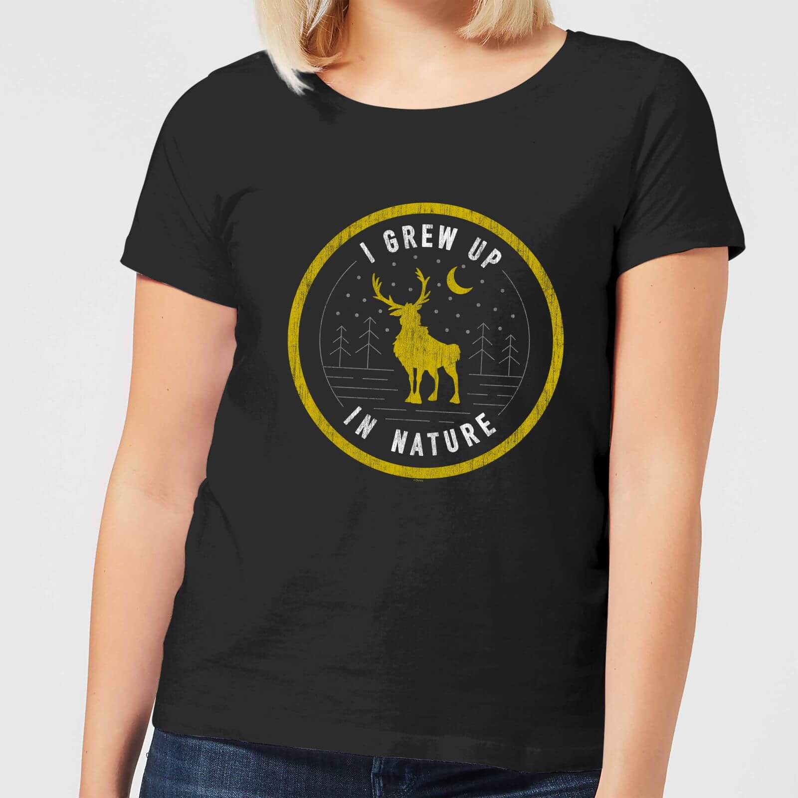 

Frozen 2 I Grew Up In Nature Women's T-Shirt - Black - M - Nero