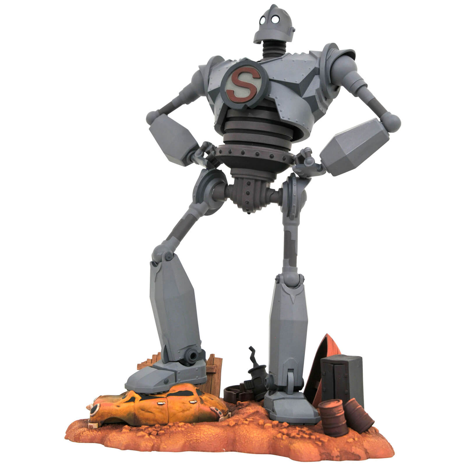 Diamond Select Movie Gallery PVC Figure - Superman Iron Giant