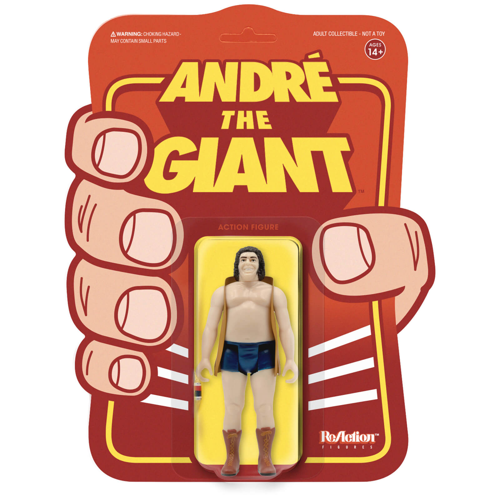 Super7 Andre The Giant ReActionfigur - Andre Vest