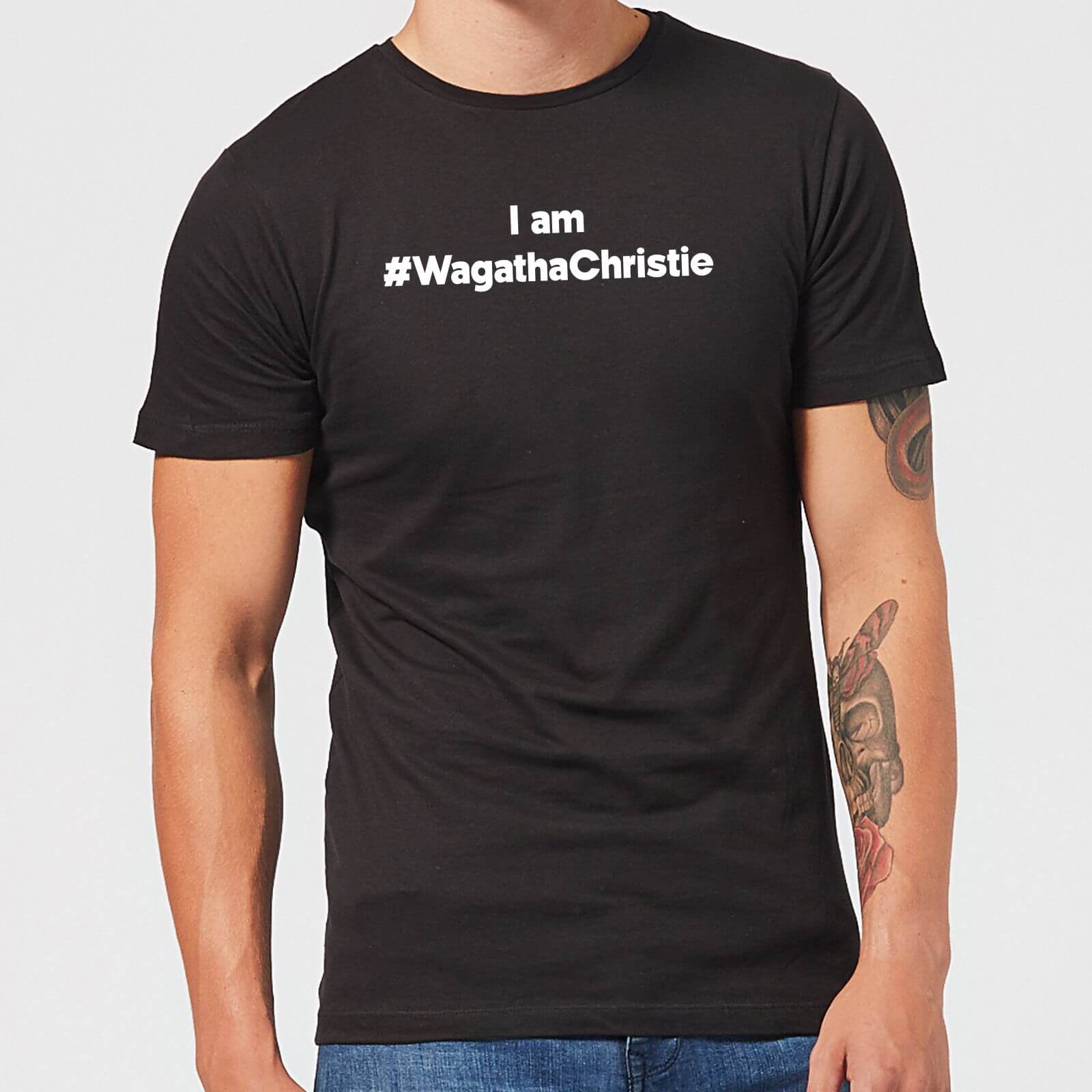 I Am #WagathaChristie Men's T-Shirt - Black - S - Black