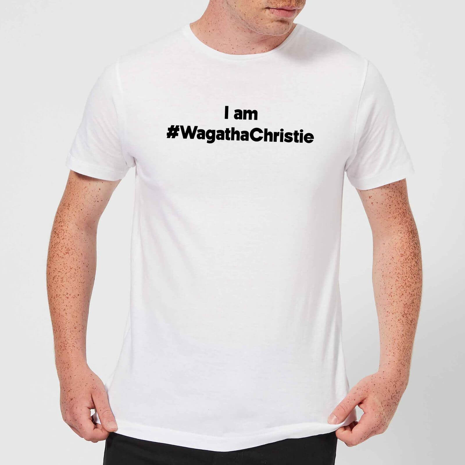 I Am #WagathaChristie Men's T-Shirt - White - S - White