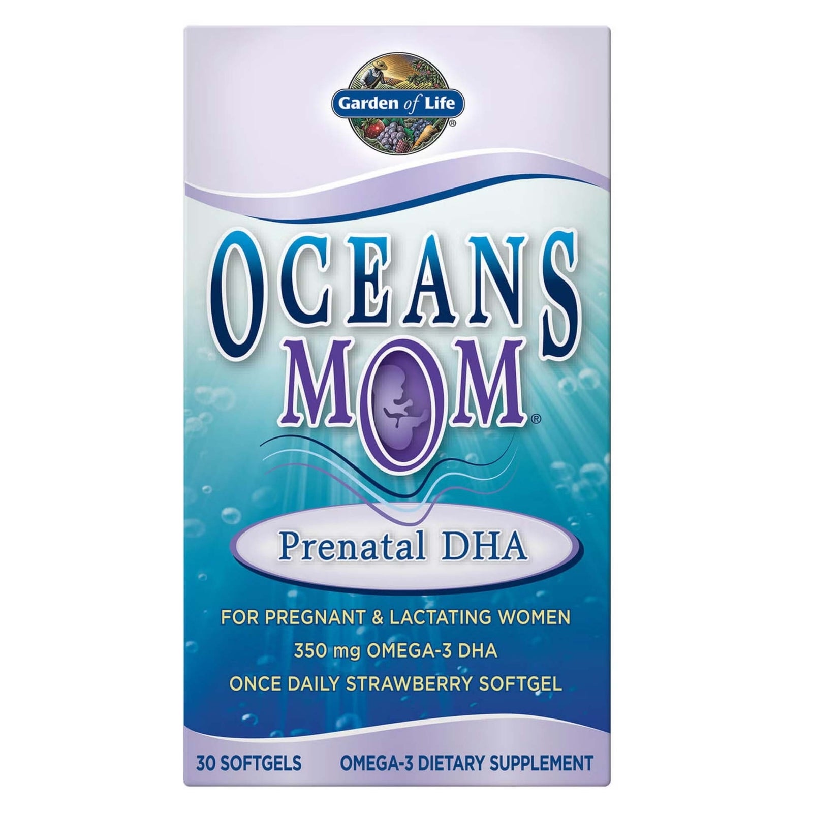 Oceans MOM Prenataal DHA Omega-3 350mg Softgels - 30 softgels Oceans MOM Prenataal DHA Omega-3 350mg Softgels - 30 softgels