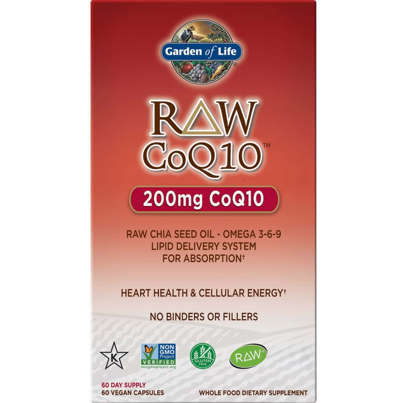 Coenzima Q10 vegana Raw - 60 cápsulas Coenzima Q10 vegana Raw - 60 cápsulas