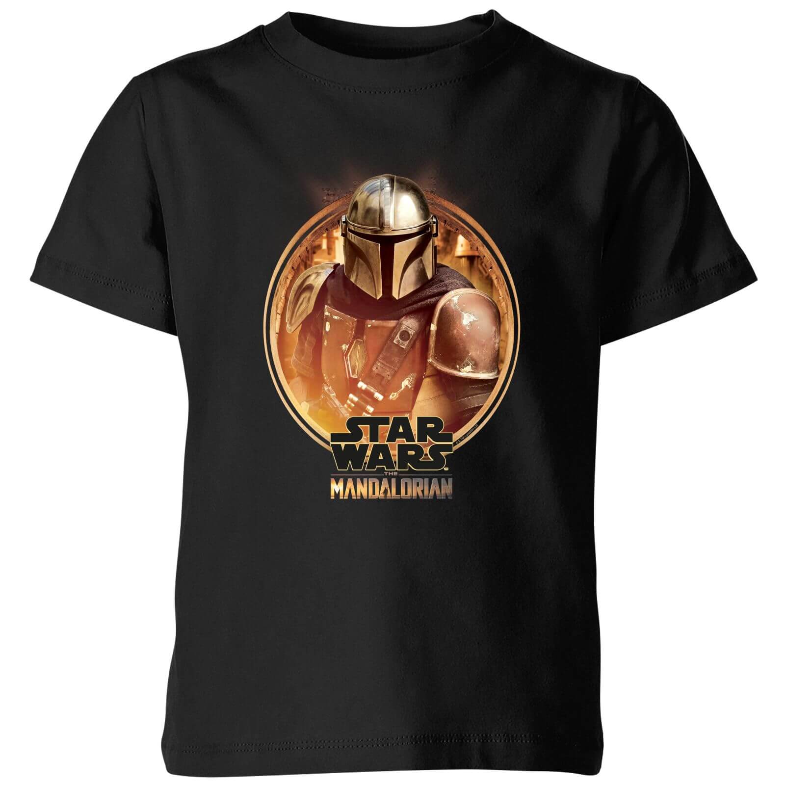 

T-Shirt The Mandalorian Framed - Nero - Bambini - 3-4 Anni