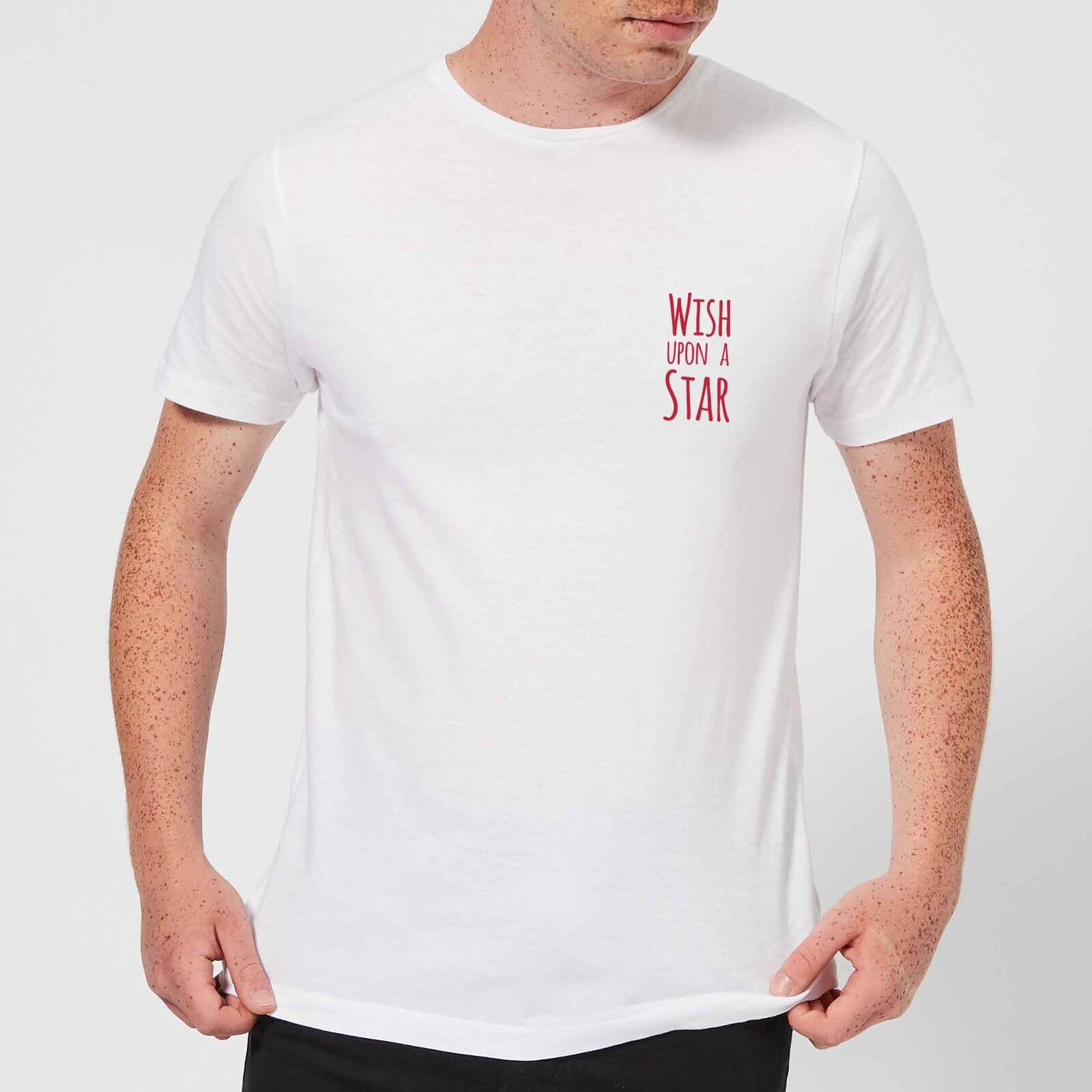 Wish Men's T-Shirt - White - S - White