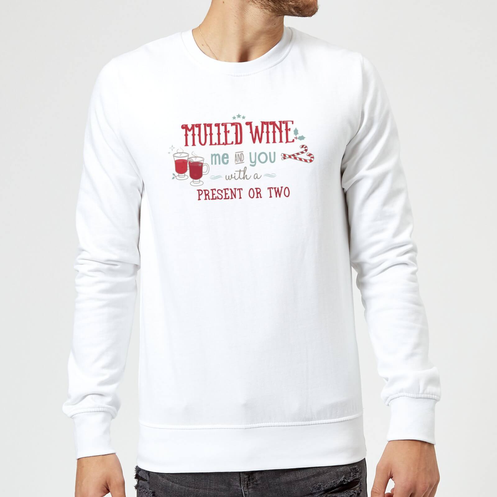 Mulled Wine Sweatshirt - White - XXL - White