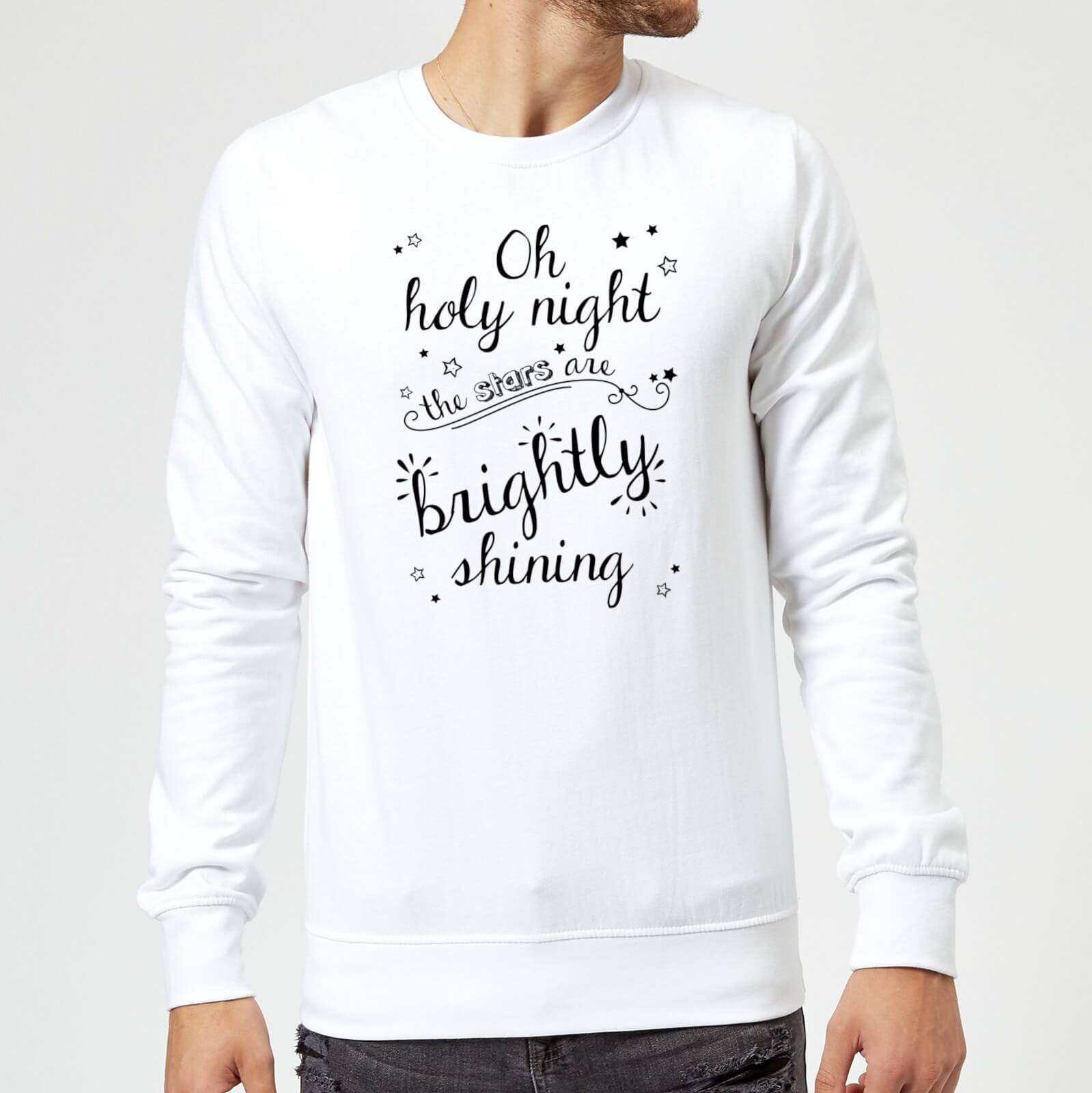 Holy Night Sweatshirt - White - S - White