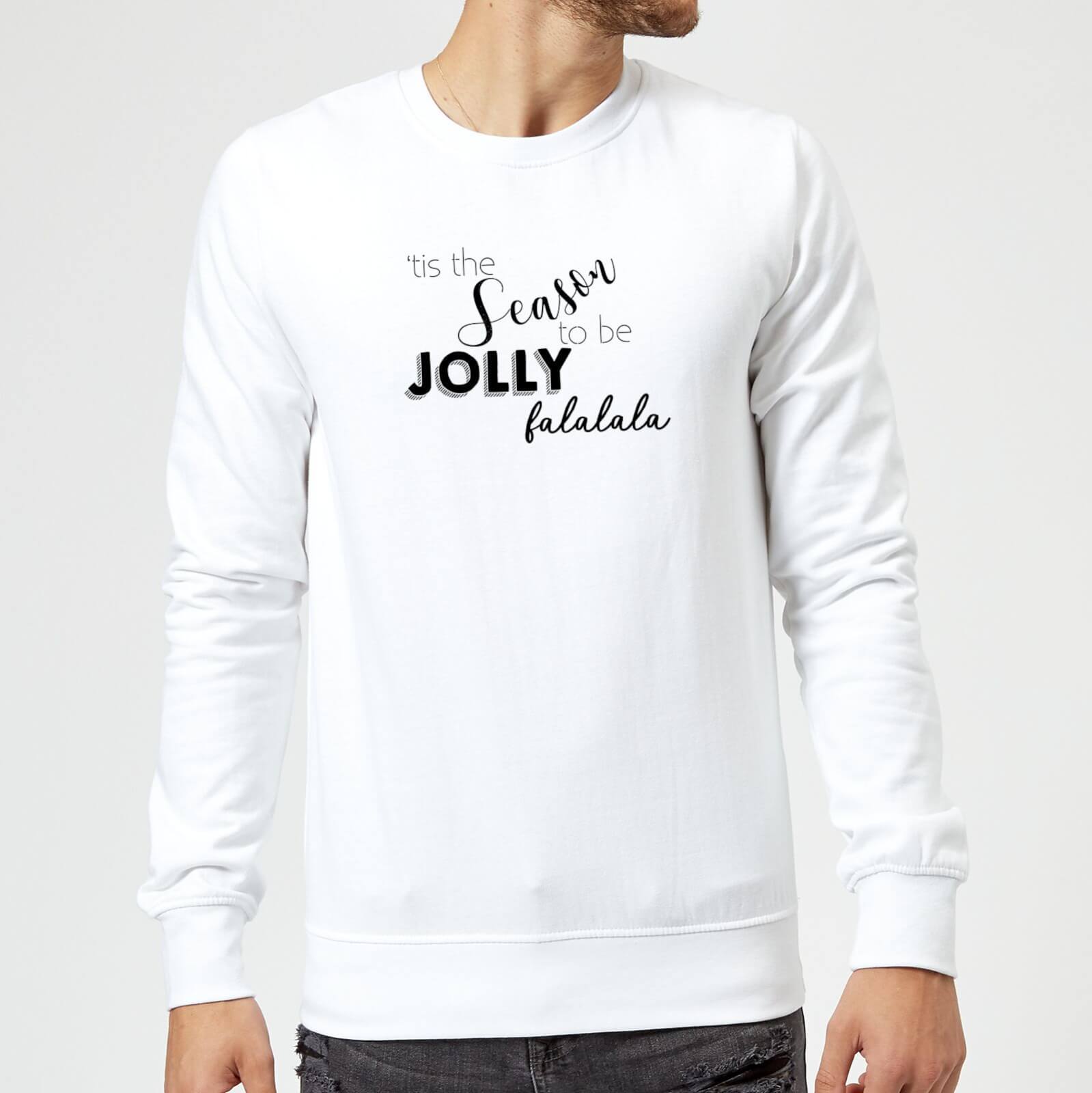 Jolly season Sweatshirt - White - S - White