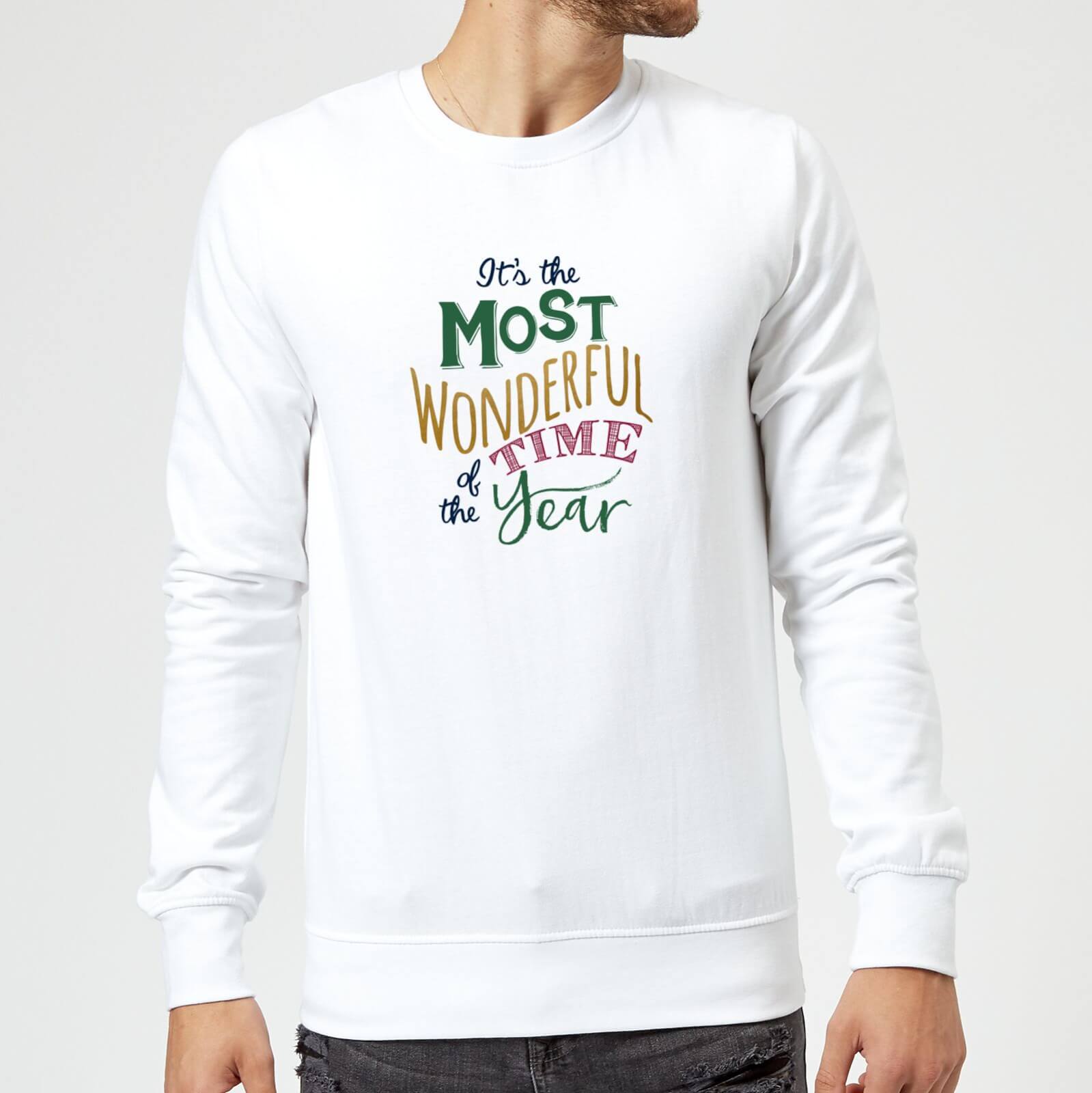 The most wonderful Sweatshirt - White - M - White