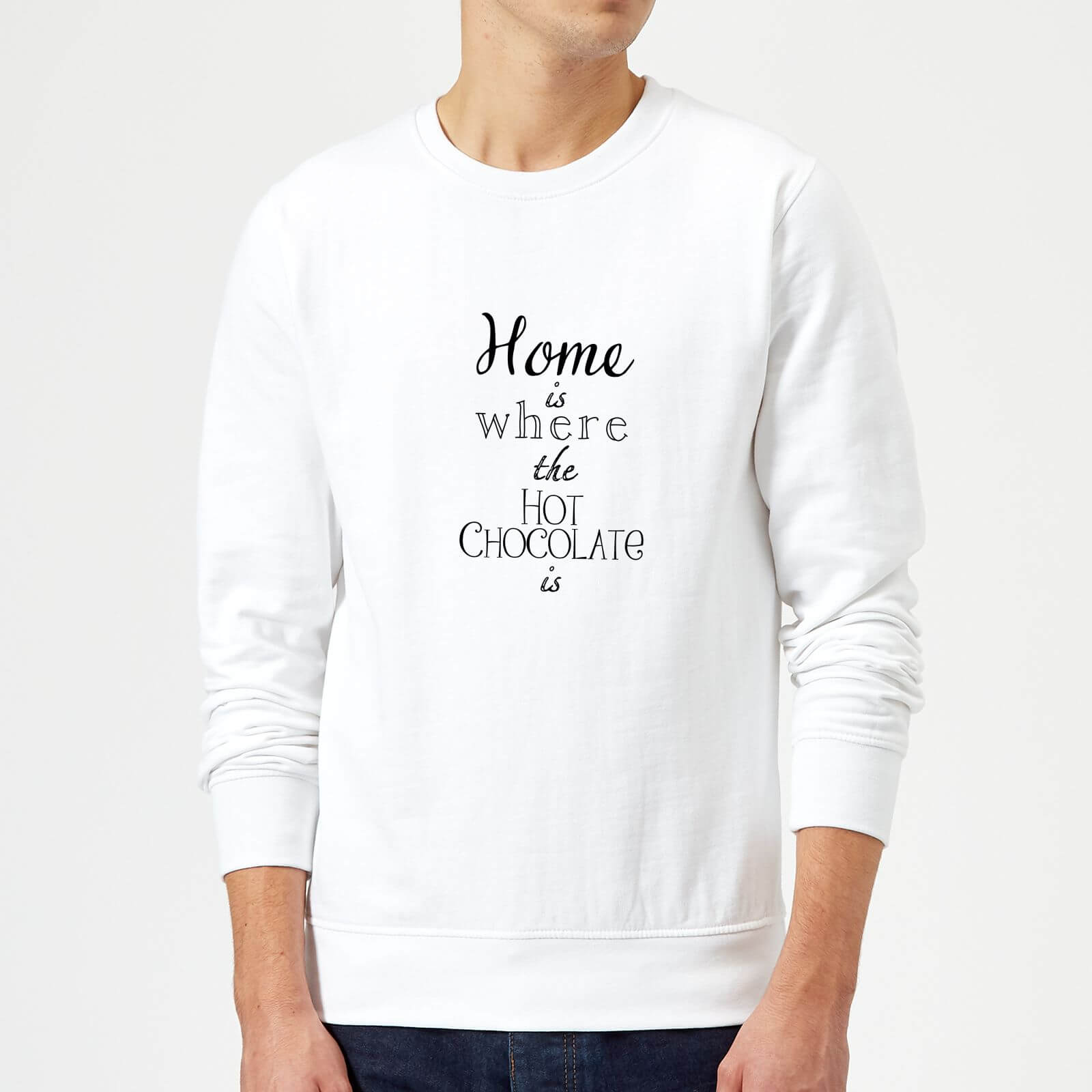 Hot Choc Sweatshirt - White - S - White